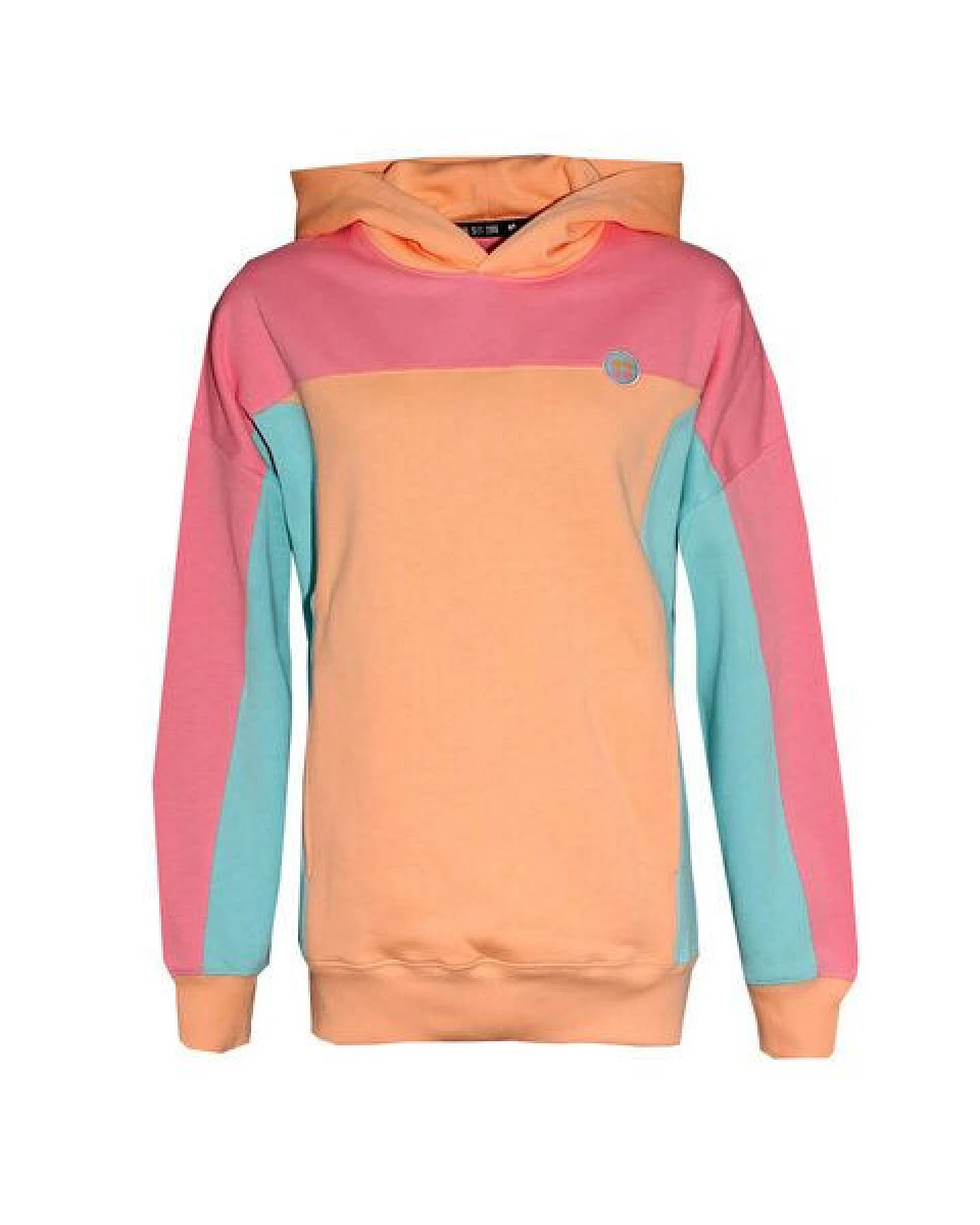 FÄDD Damen Sweatshirt Hoodie Bio-Baumwolle "Fräsch Lain Bätwing" Bunt – Ansicht 2