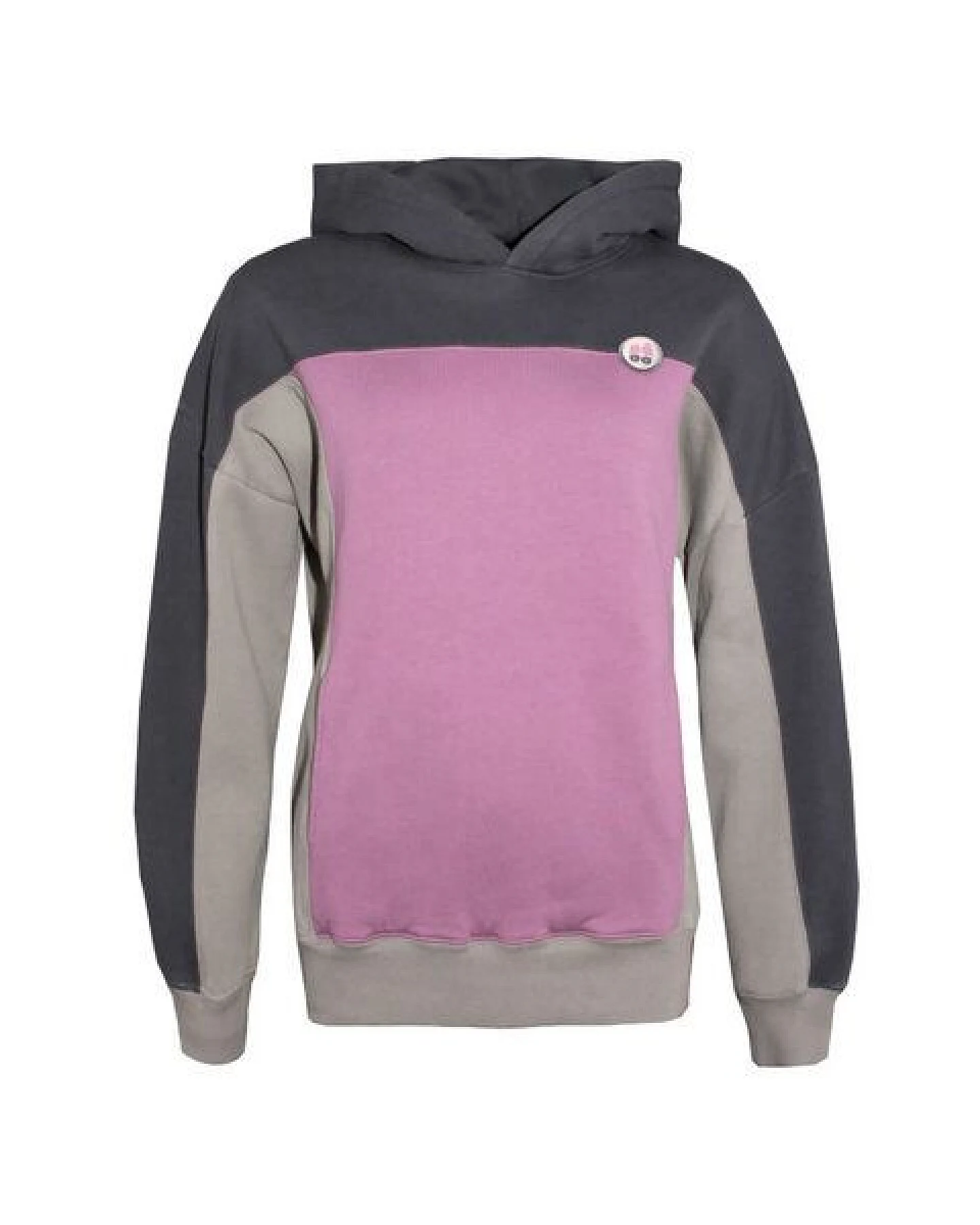 FÄDD Damen Sweatshirt Hoodie Bio-Baumwolle "Fräsch Lain Bätwing" Bunt – Ansicht 2