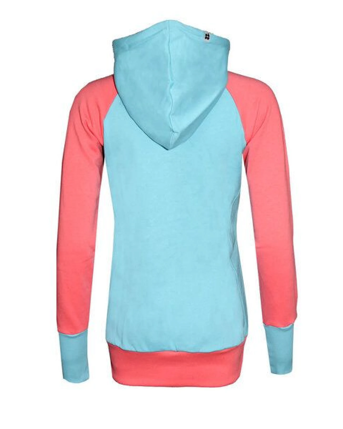 FÄDD Damen Sweatjacke aus Bio-Baumwolle "Troijer Z Heimat" Lila & Bunt – Ansicht 3