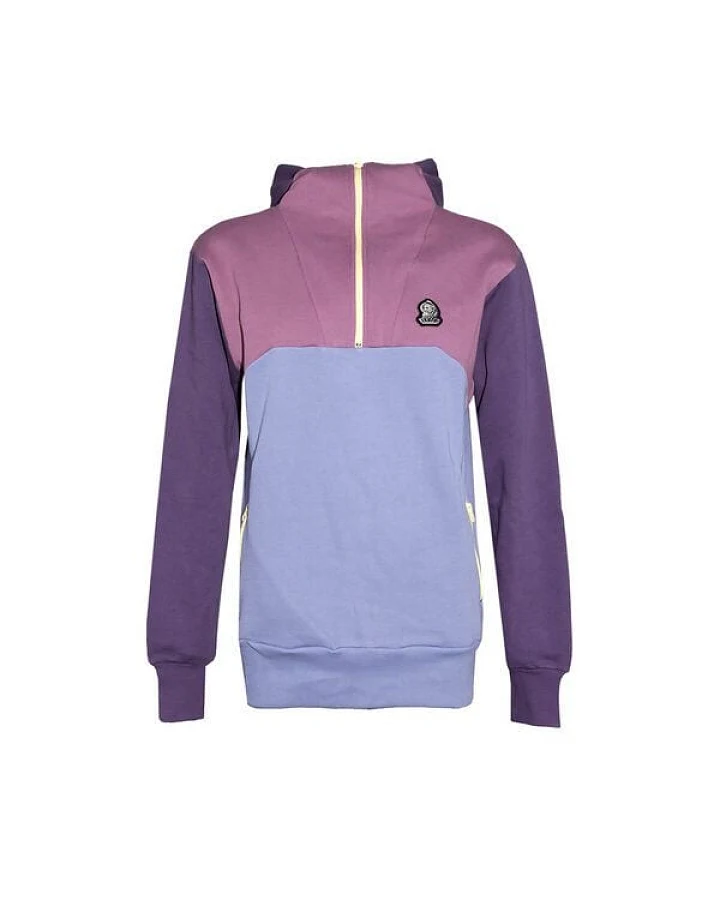 FÄDD Damen Sweatjacke Hoodie Zipper Bio-Baumwolle Troijer "DZ" Heimat Lila