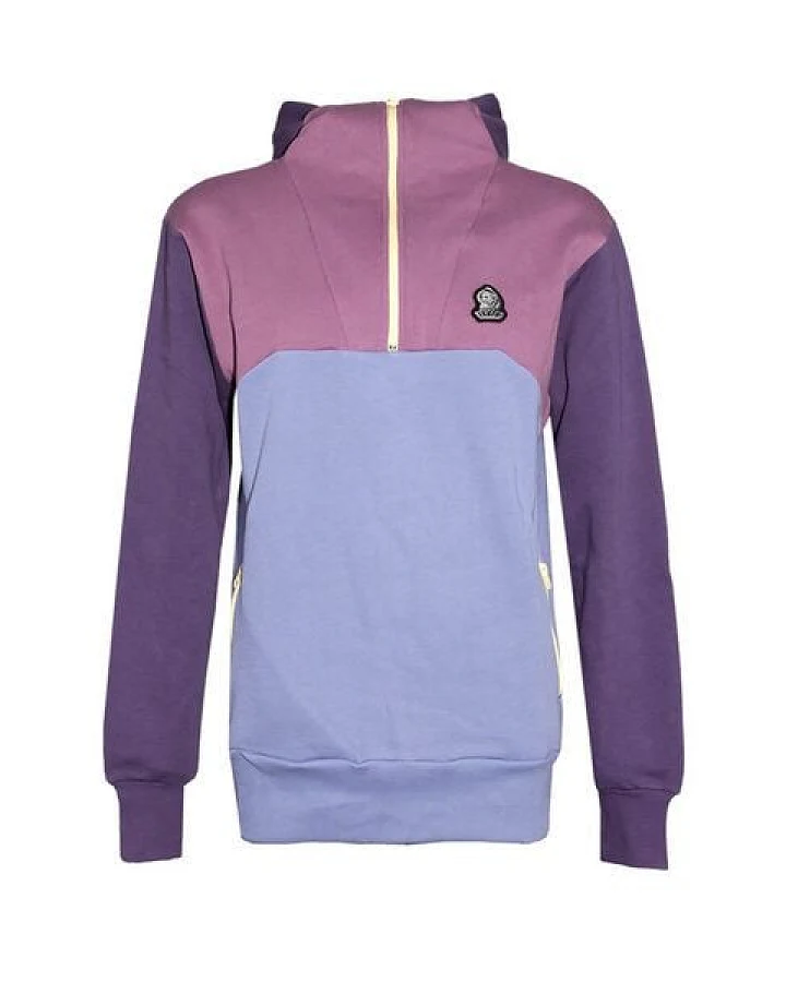 FÄDD Damen Sweatjacke Hoodie Zipper Bio-Baumwolle Troijer "DZ" Heimat Lila