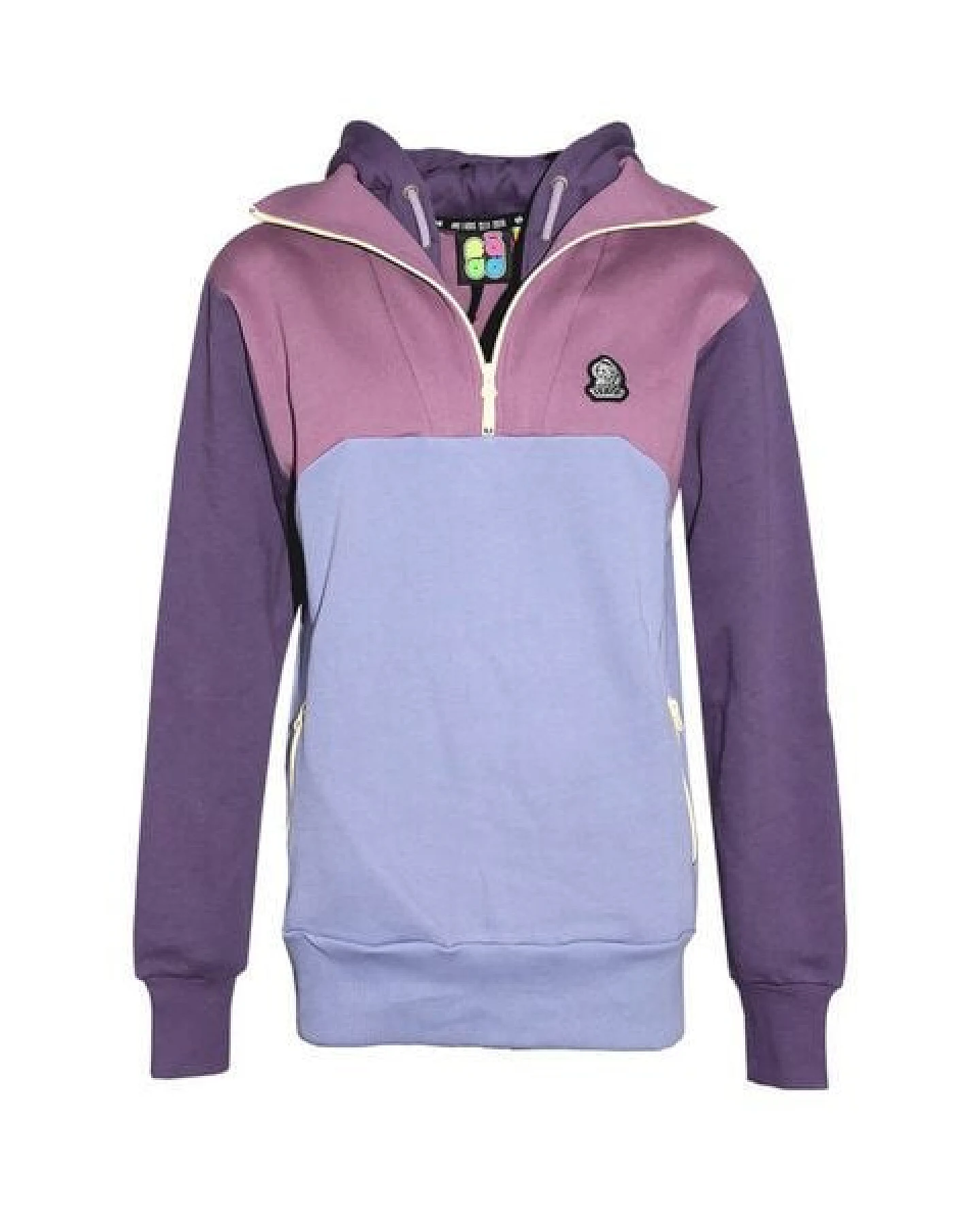 FÄDD Damen Sweatjacke Hoodie Zipper Bio-Baumwolle Troijer "DZ" Heimat Lila – Ansicht 2