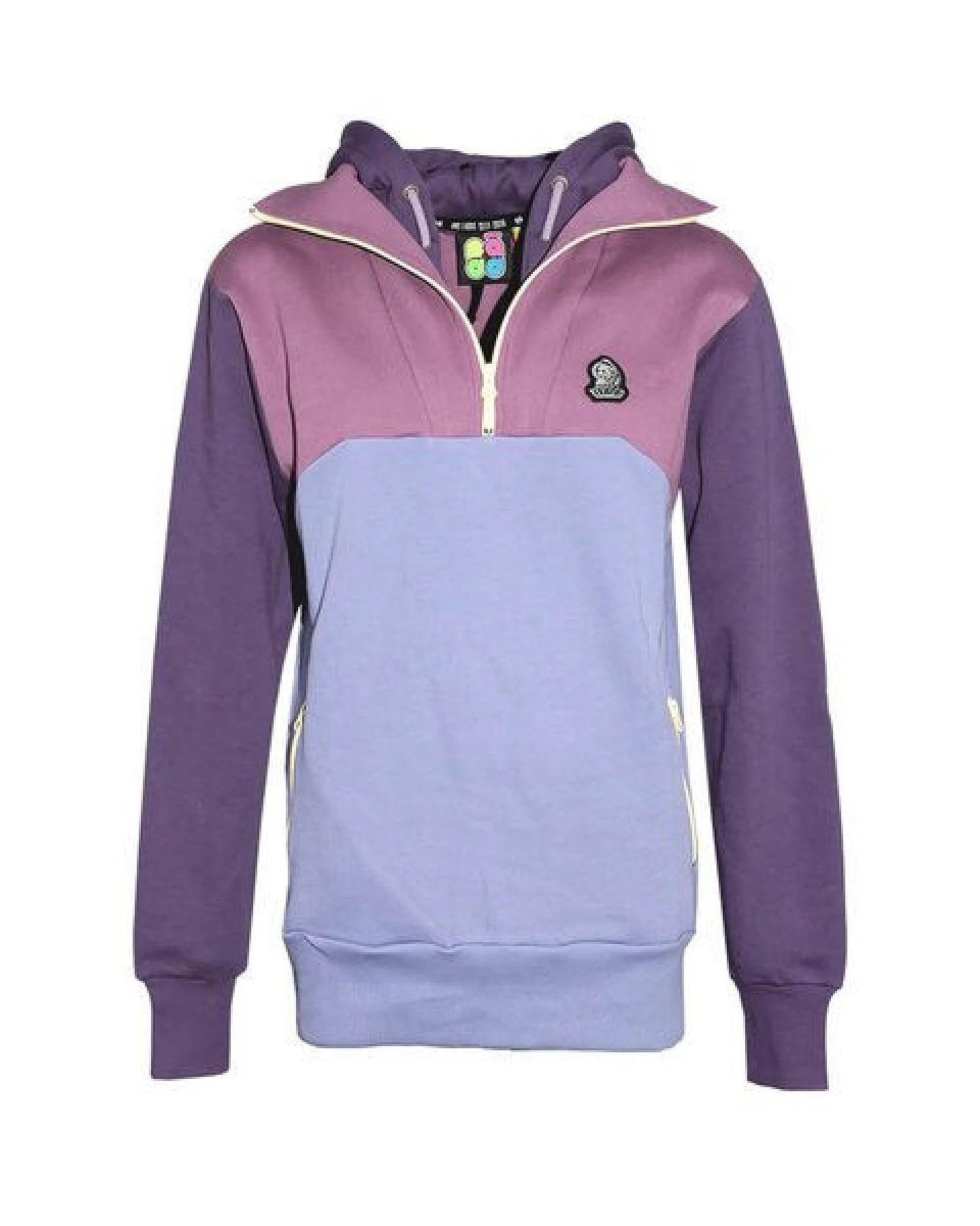 FÄDD Damen Sweatjacke Hoodie Zipper Bio-Baumwolle Troijer "DZ" Heimat Lila – Ansicht 2