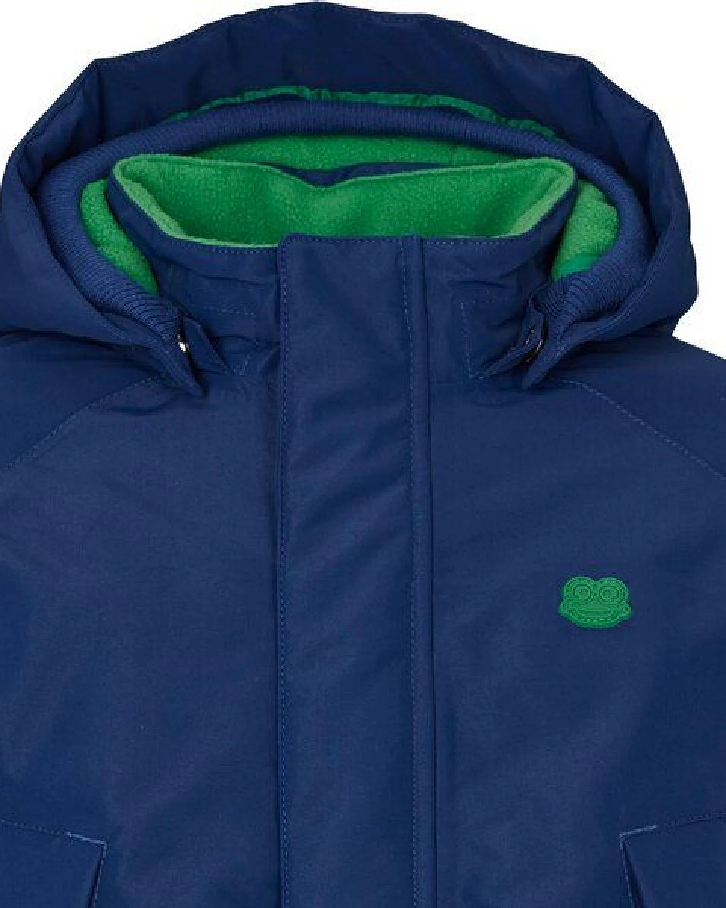 Fred's World by Green Cotton Outdoorjacke rot und blau by "Green Cotton" – Ansicht 3