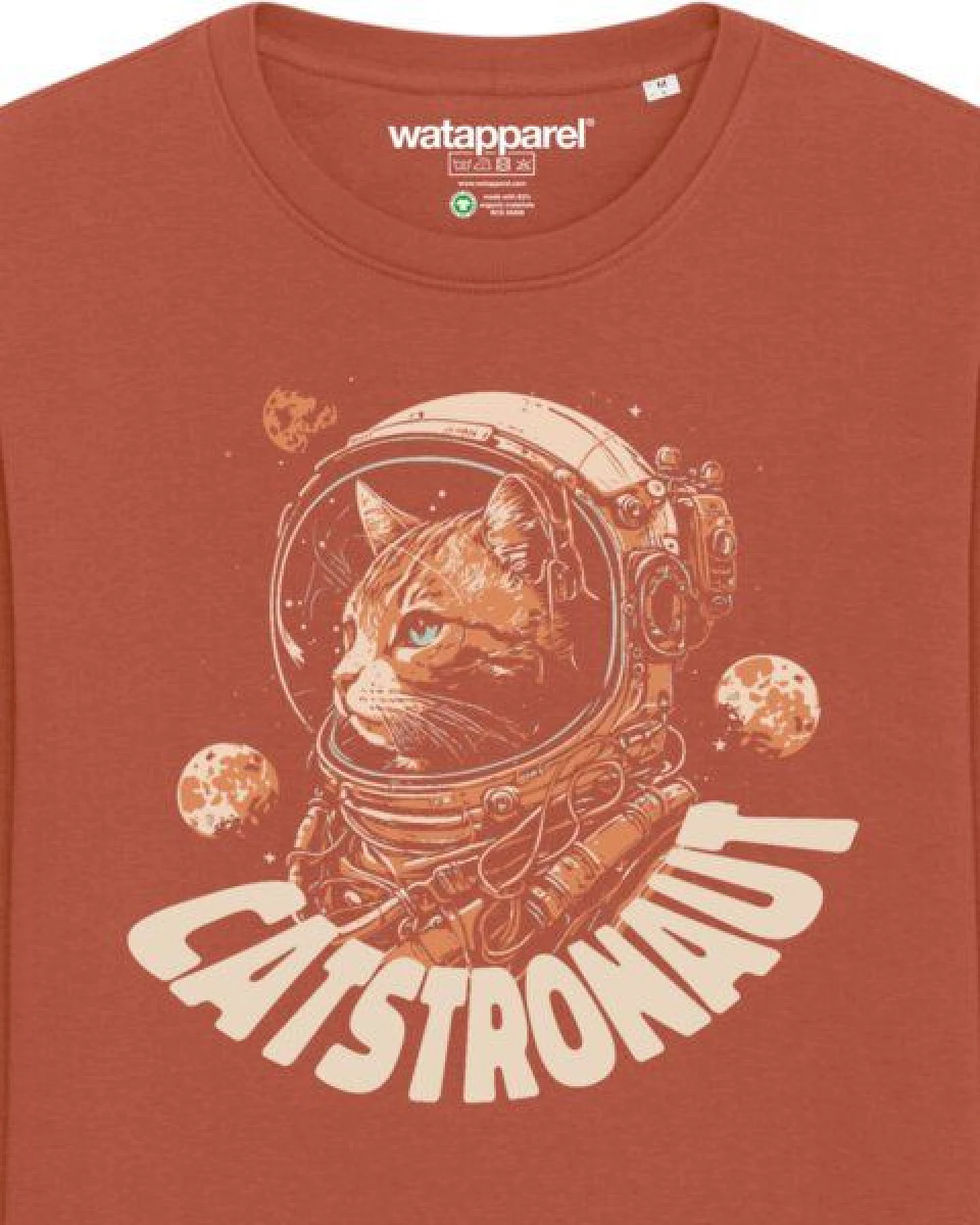 watapparel Sweatshirt Unisex Catstronaut – Ansicht 3