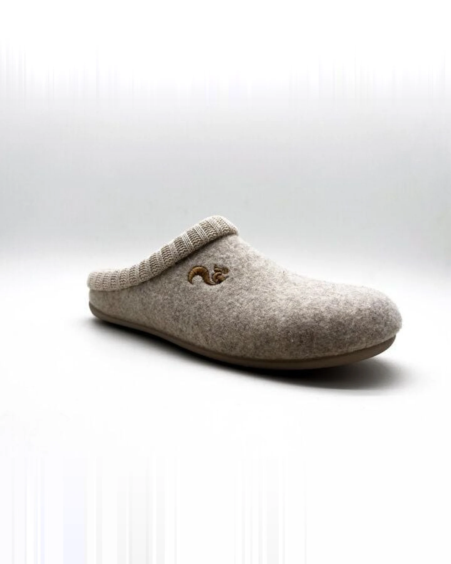 Hausschuh "thies ® Rec Cozy Slipper" aus weichem, recyceltem Wollfilz – Ansicht 4