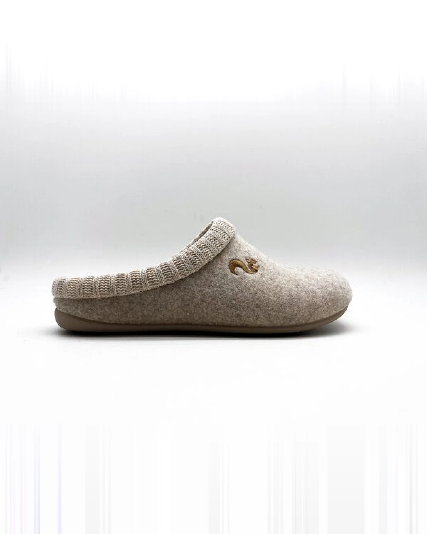 Hausschuh "thies ® Rec Cozy Slipper" aus weichem, recyceltem Wollfilz – Ansicht 2