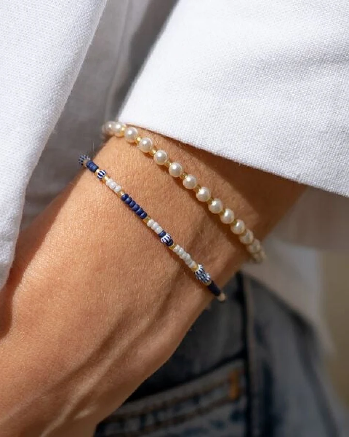 juni Maritimes Perlenarmband "Marina Love"