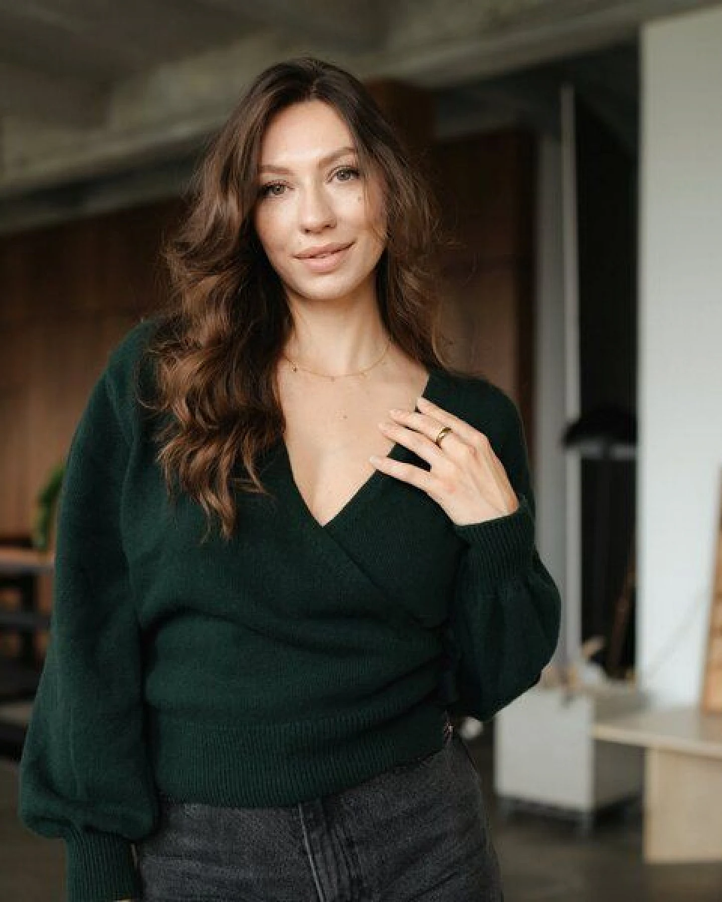 NORDLICHT Wickelcardigan Mona – Ansicht 2