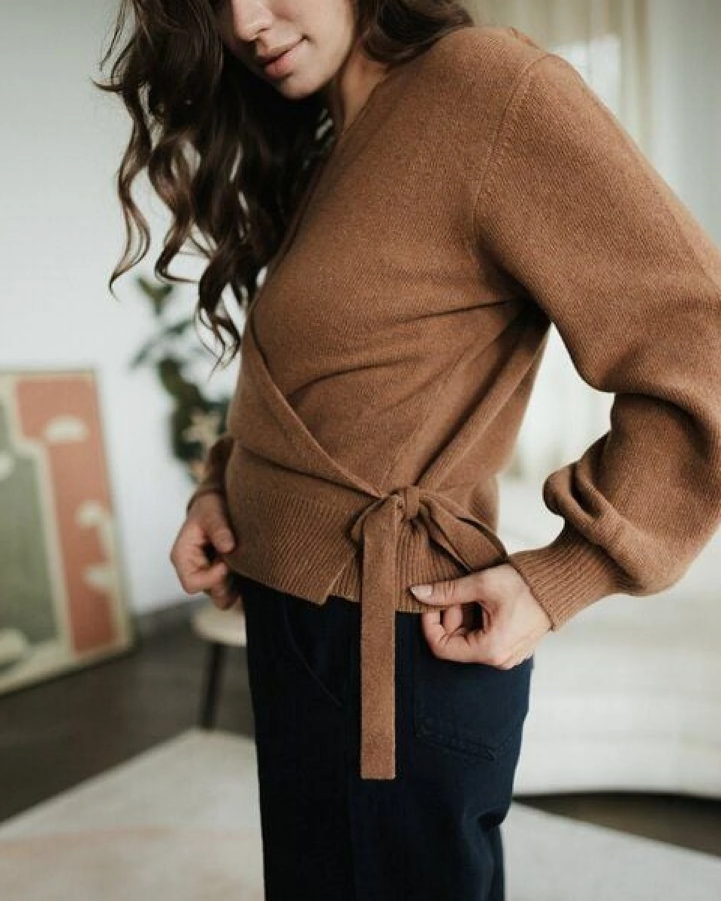 NORDLICHT Wickelcardigan Mona – Ansicht 3