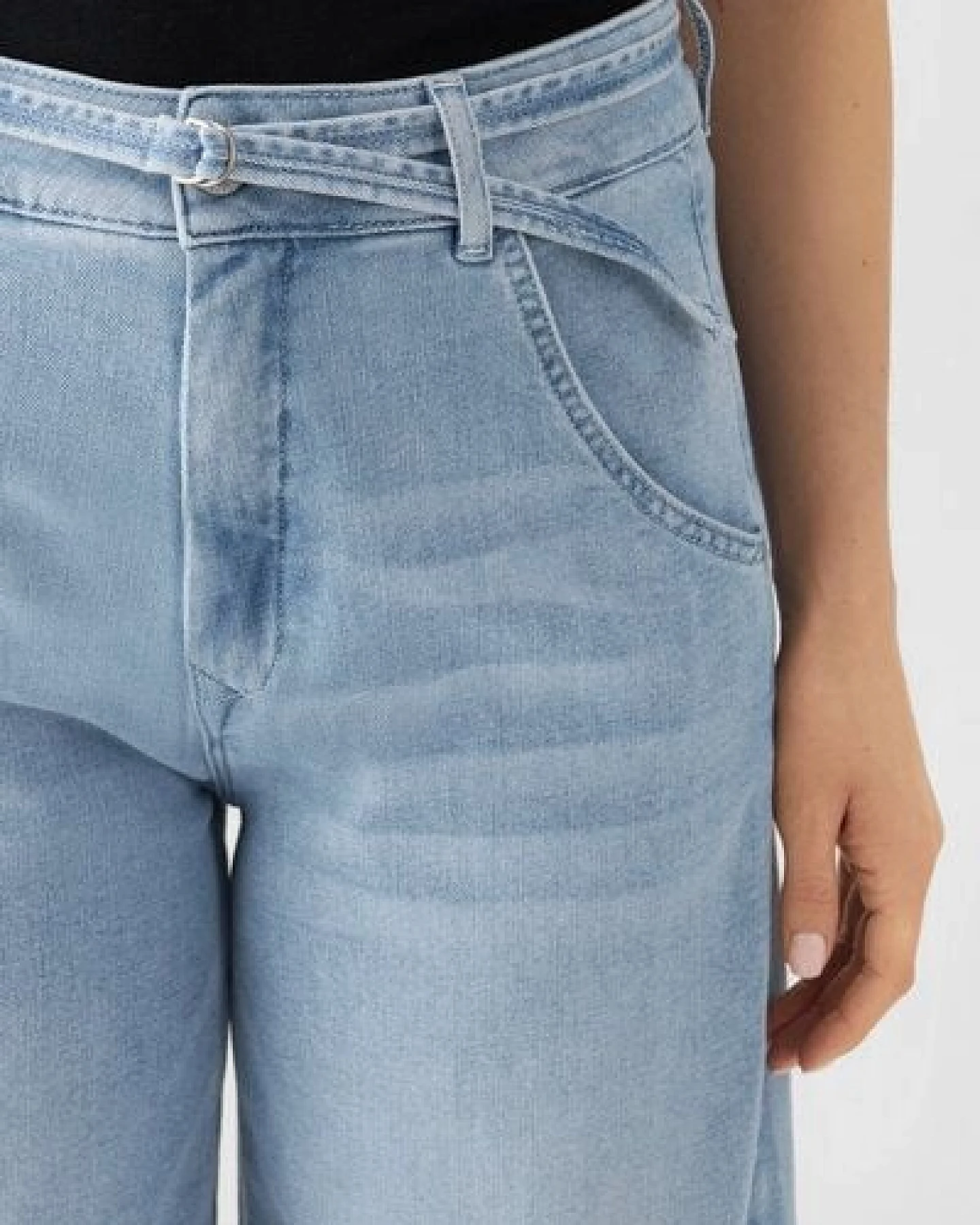 Damen Jeans BLINK High Waist Wide DAWN Bio-Baumwolle – Ansicht 4
