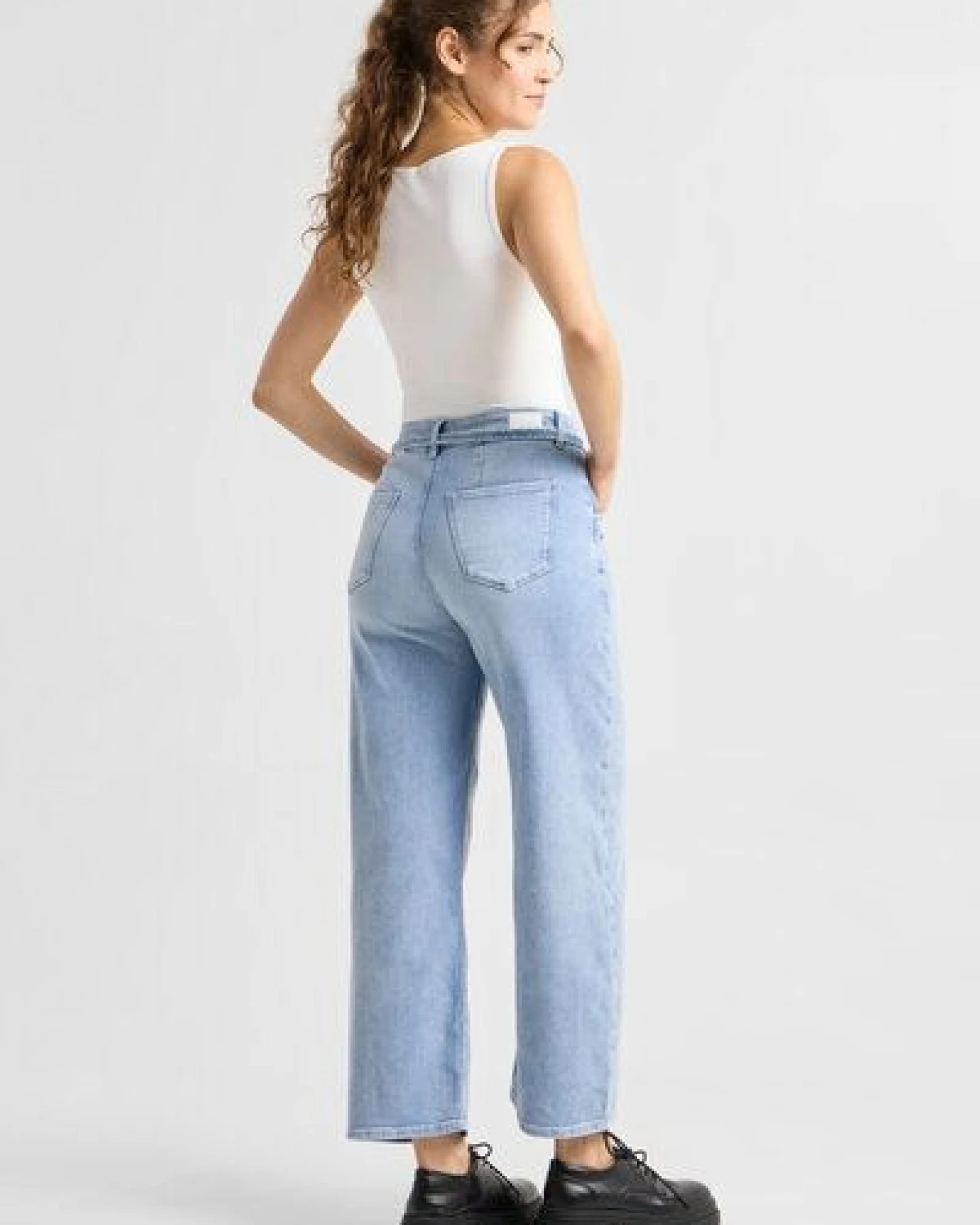 Damen Jeans BLINK High Waist Wide DAWN Bio-Baumwolle – Ansicht 3