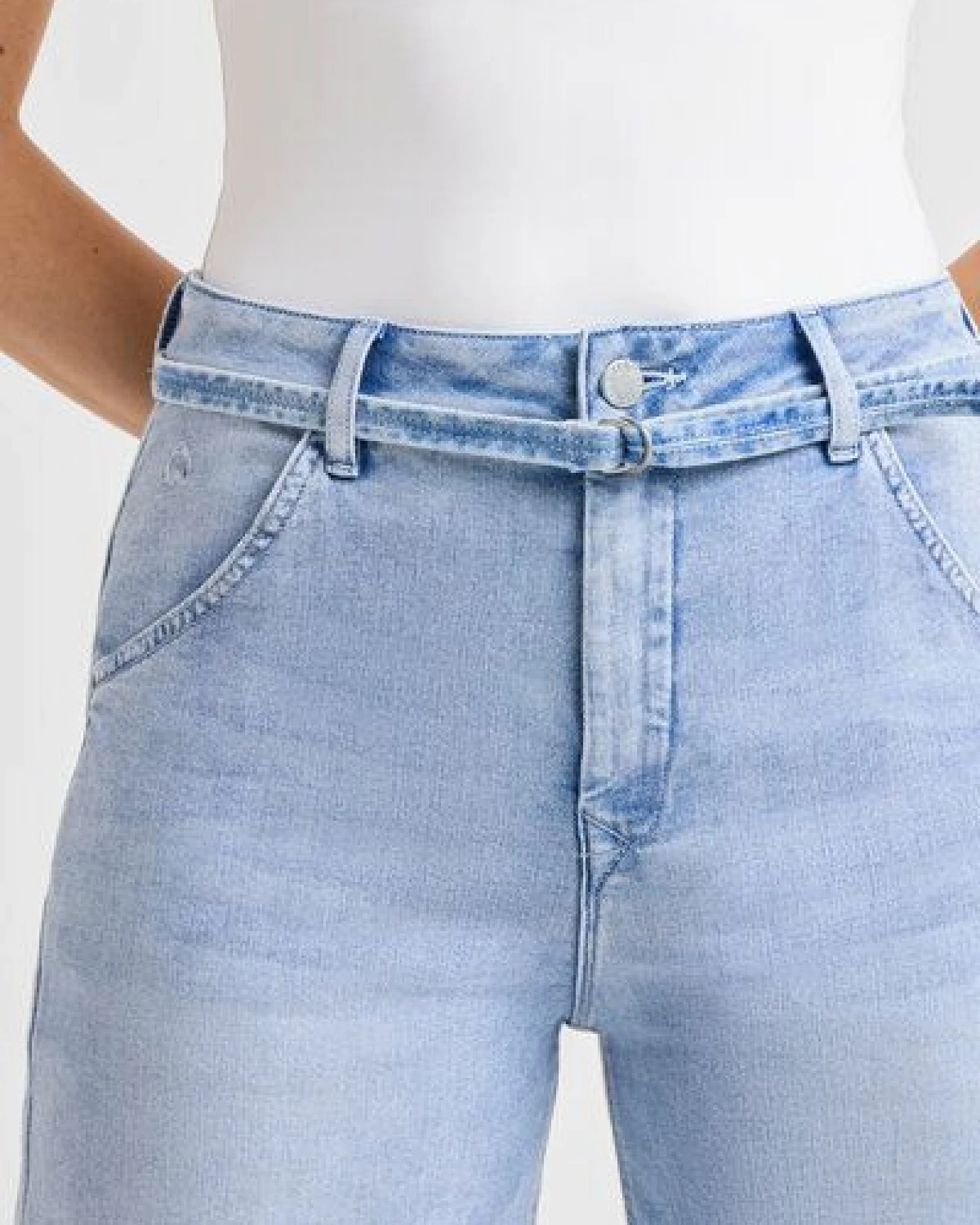 Damen Jeans BLINK High Waist Wide DAWN Bio-Baumwolle – Ansicht 4