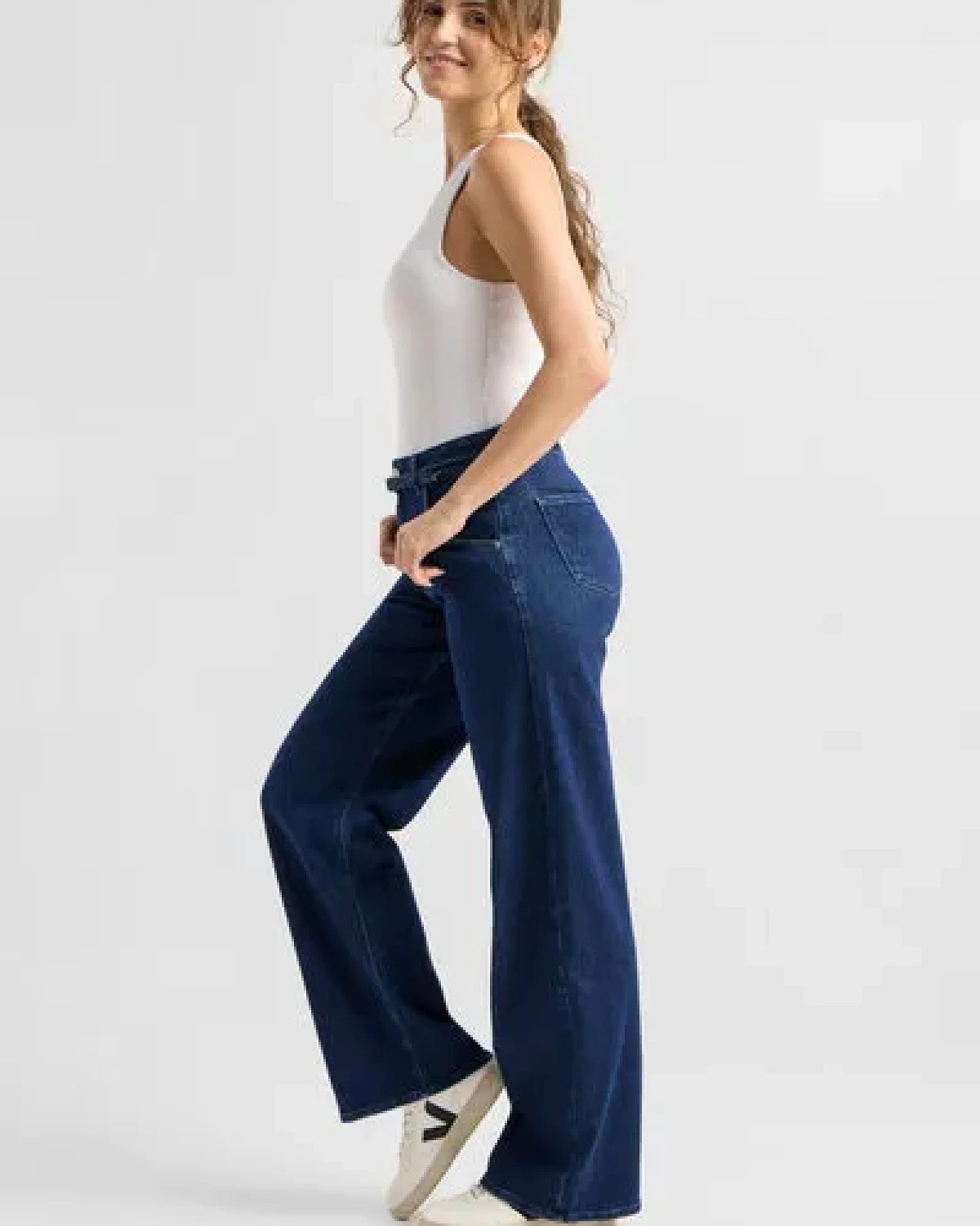 Damen Jeans BLINK High Waist Wide DAWN Bio-Baumwolle – Ansicht 3