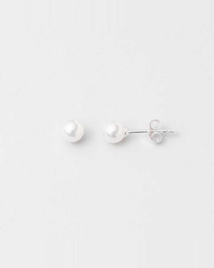 fejn jewelry Ohrstecker 'pearl stud' - Perlenohrstecker