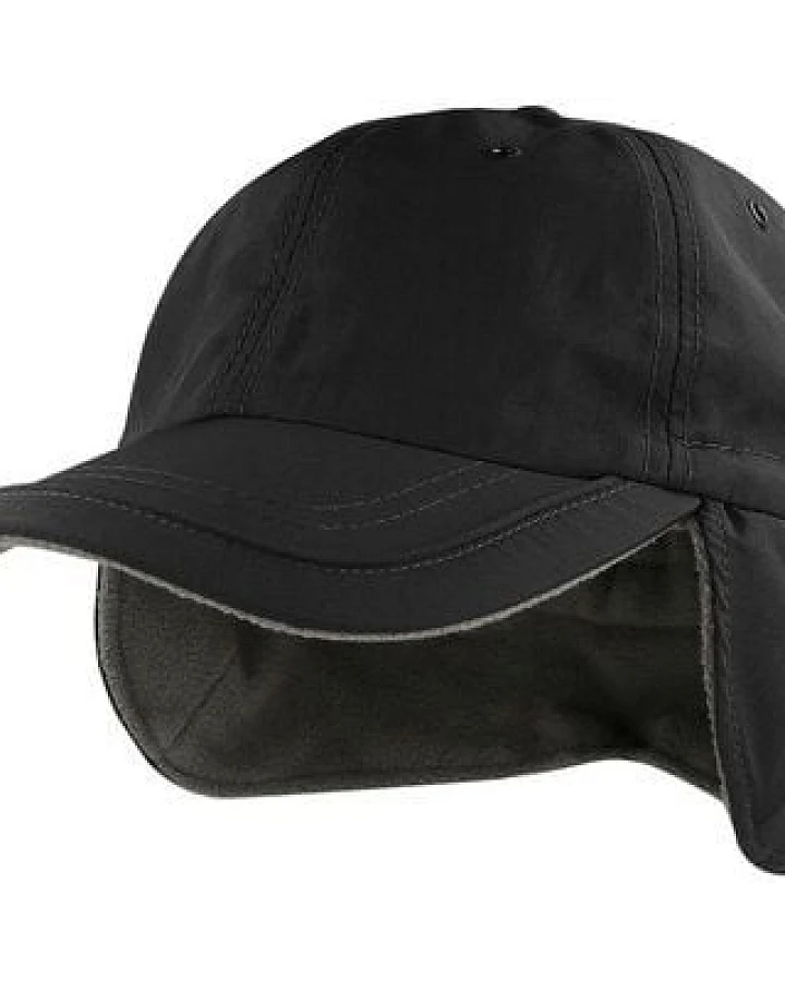 Atlantis Headwear Atlantis Outdoor-Wintercap mit Ohrenklappen Fleece Wintercap Basecap Kappe