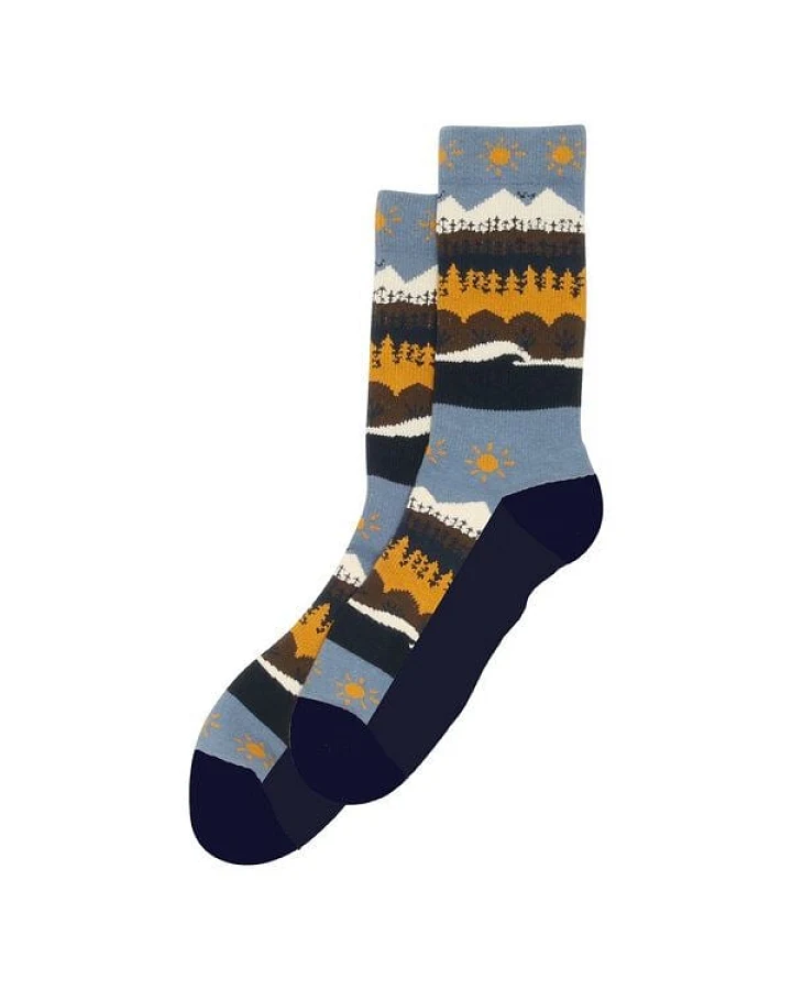 KnowledgeCotton Apparel 1-Pack Socken Färöer Inseln aus Bio-Baumwolle und recyceltem Polyamid