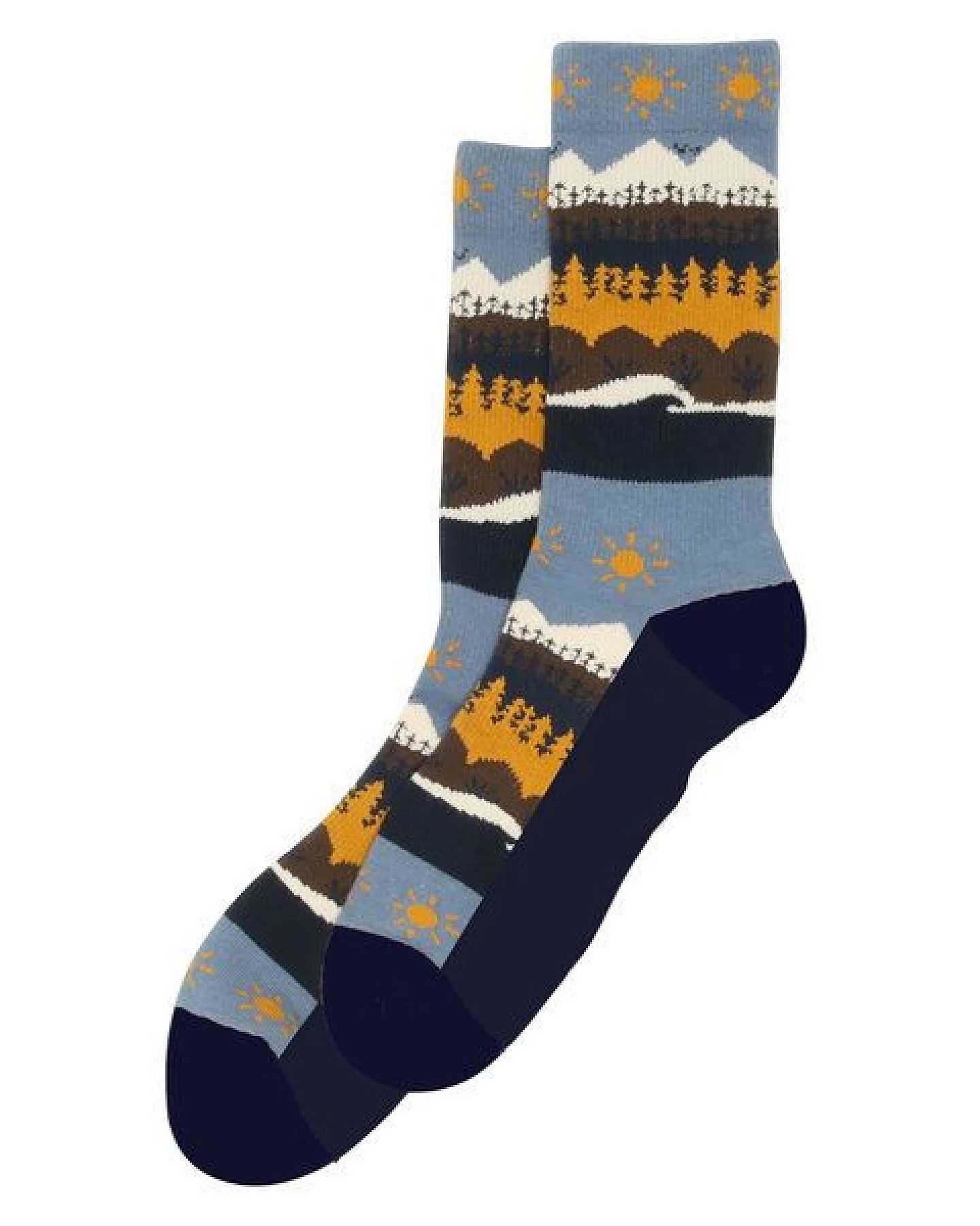 KnowledgeCotton Apparel 1-Pack Socken Färöer Inseln aus Bio-Baumwolle und recyceltem Polyamid – Ansicht 2