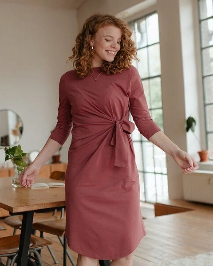 NORDLICHT Langarm Jersey Kleid Greta