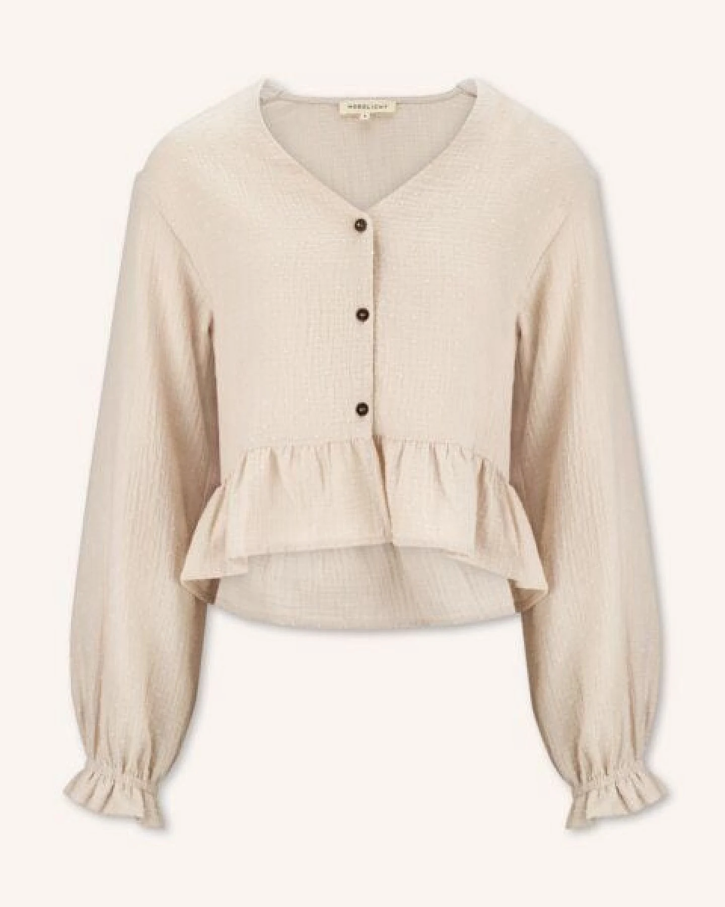 NORDLICHT Musselin Bluse Selma mit Punkten aus 100% Bio-Baumwolle – Ansicht 2