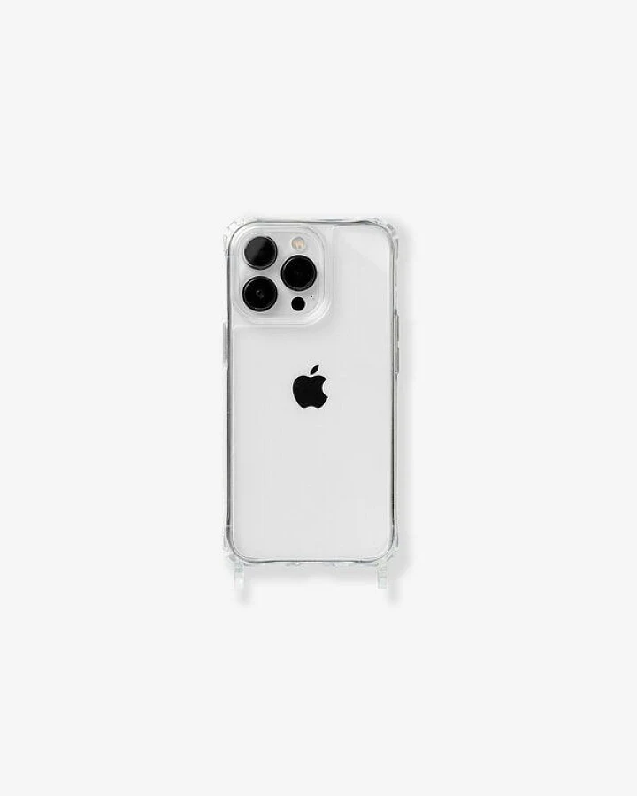 change the label Change Case - Handyhülle für iPhone, Hülle mit Ösen - Transparent Case zum Umhängen ohne Kette