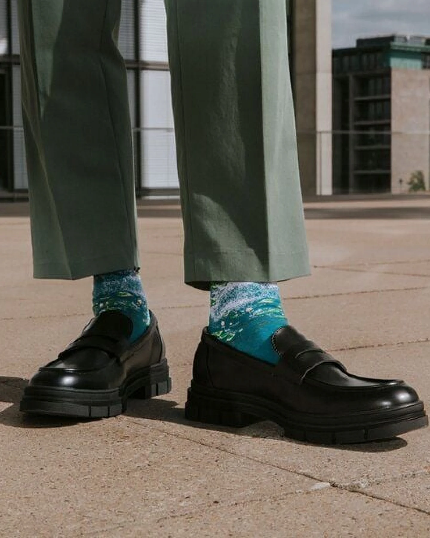 KUNSTSOKKEN Kunst Socken Geschenkset - Nahtlose Bunte Socken aus Bio-Baumwolle Mix - Lustige kunstsocken weihnachtsgeschenke für kunstliebhaber – Ansicht 4
