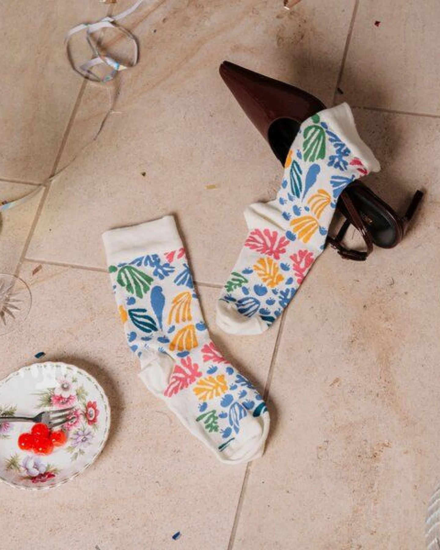 KUNSTSOKKEN Kunst Socken Geschenkset - Nahtlose Bunte Socken aus Bio-Baumwolle Mix - Lustige kunstsocken weihnachtsgeschenke für kunstliebhaber – Ansicht 3