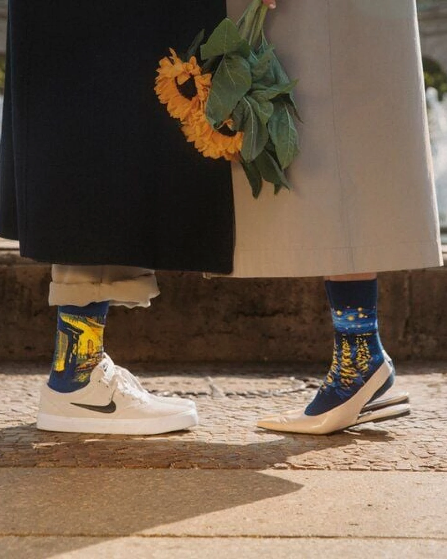 KUNSTSOKKEN Kunst Socken Geschenkset - Nahtlose Bunte Socken aus Bio-Baumwolle Mix - Lustige kunstsocken weihnachtsgeschenke für kunstliebhaber – Ansicht 3
