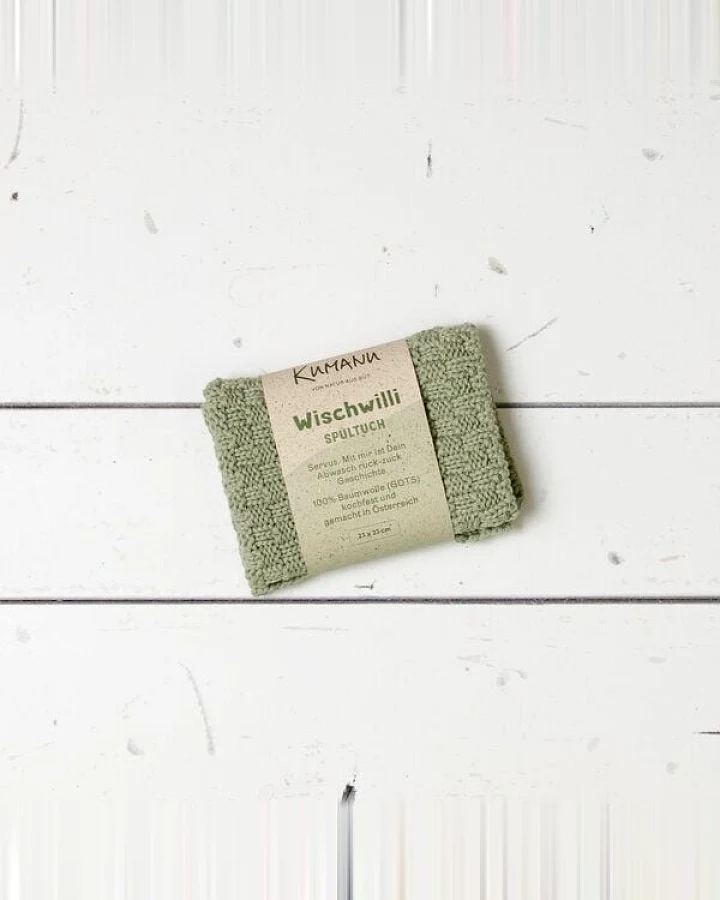 Kumanu - von Natur aus gut gestricktes Spültuch "Wischwilli"