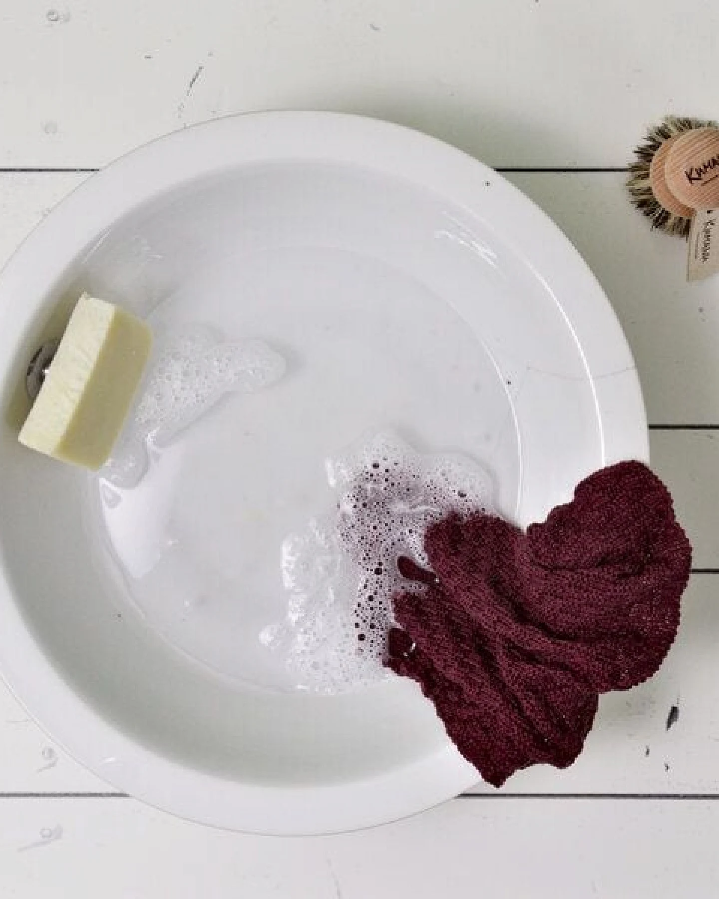 Kumanu - von Natur aus gut gestricktes Spültuch "Wischwilli" – Ansicht 3