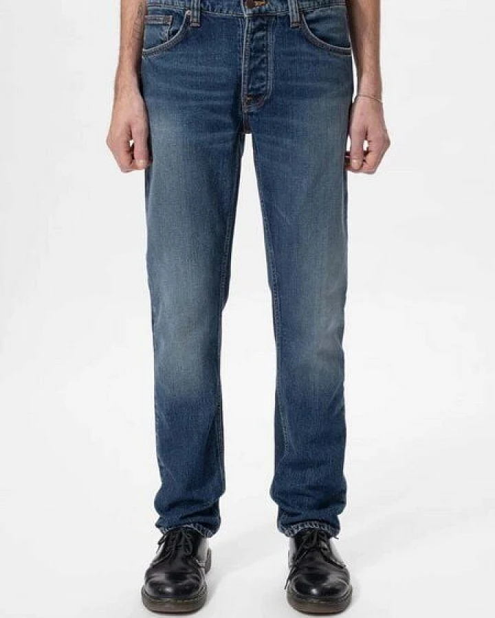 Nudie Jeans Herren Jeans - Solid Ollie