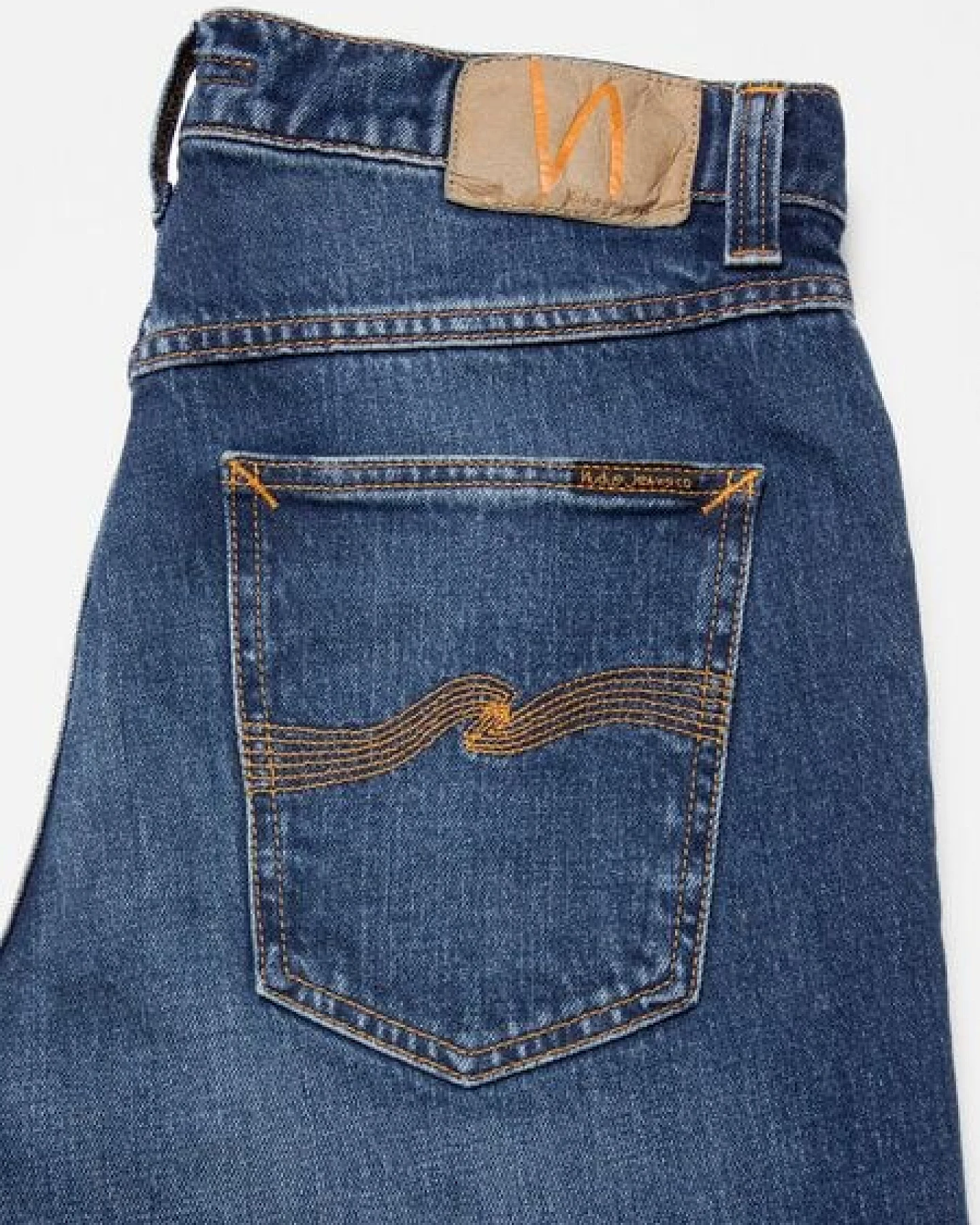 Nudie Jeans Herren Jeans - Solid Ollie – Ansicht 4