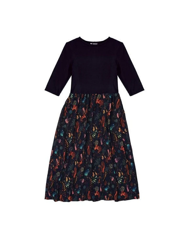 WiDDA berlin Kleid MIXI night/ afri Print aus ECOVERO®