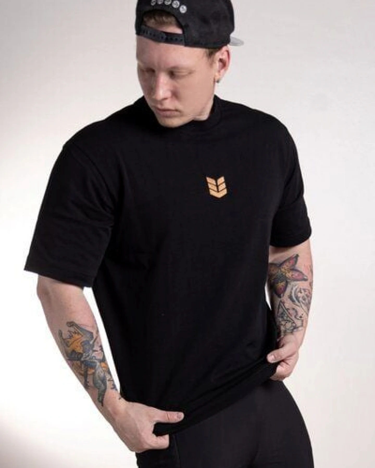 Empire Embodied Sportswear Oversize Shirt T-Shirt "leicht" aus 250gsm Bio-Baumwolle für Sie und Ihn Rundhals – Ansicht 4