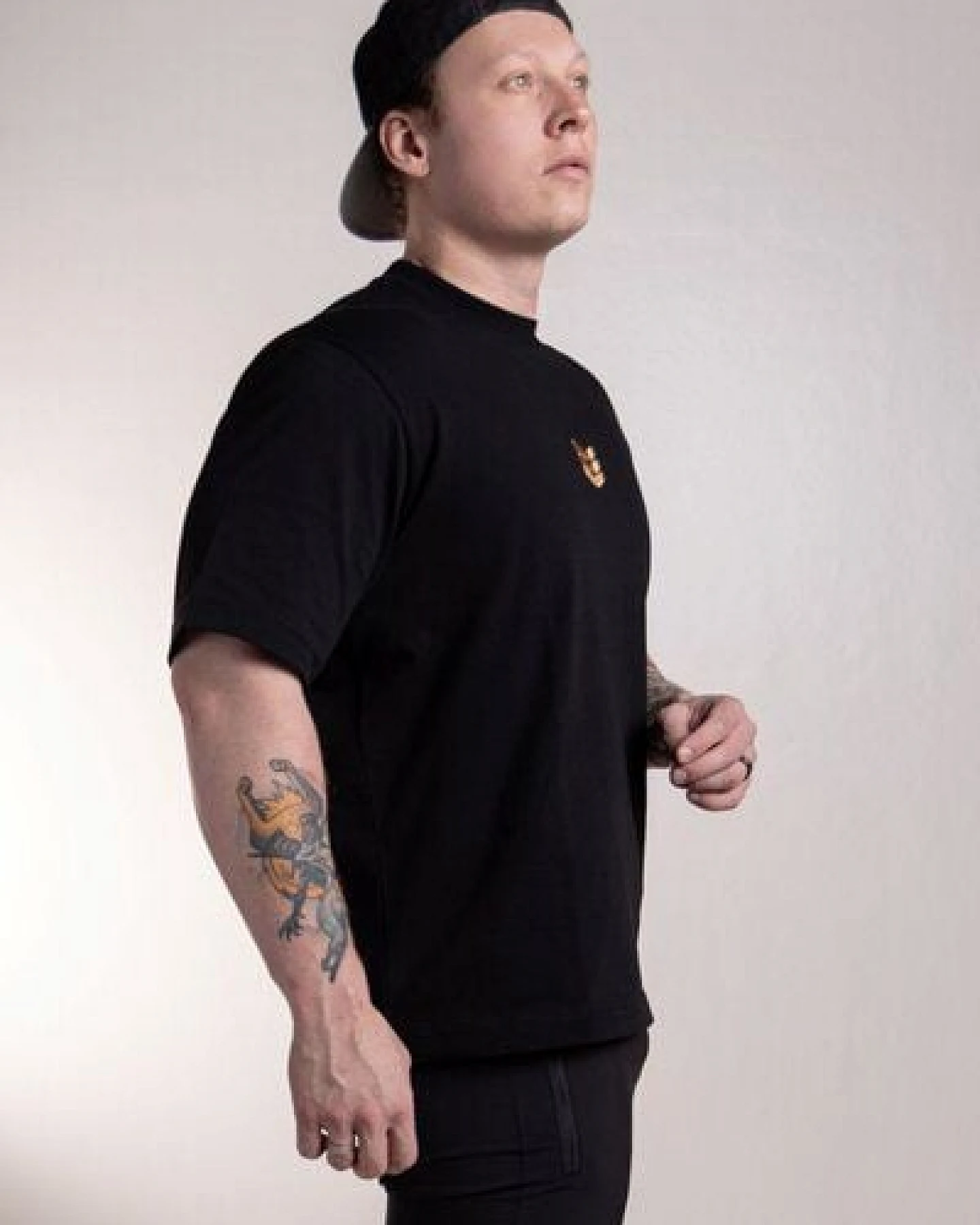 Empire Embodied Sportswear Oversize Shirt T-Shirt "leicht" aus 250gsm Bio-Baumwolle für Sie und Ihn Rundhals – Ansicht 3