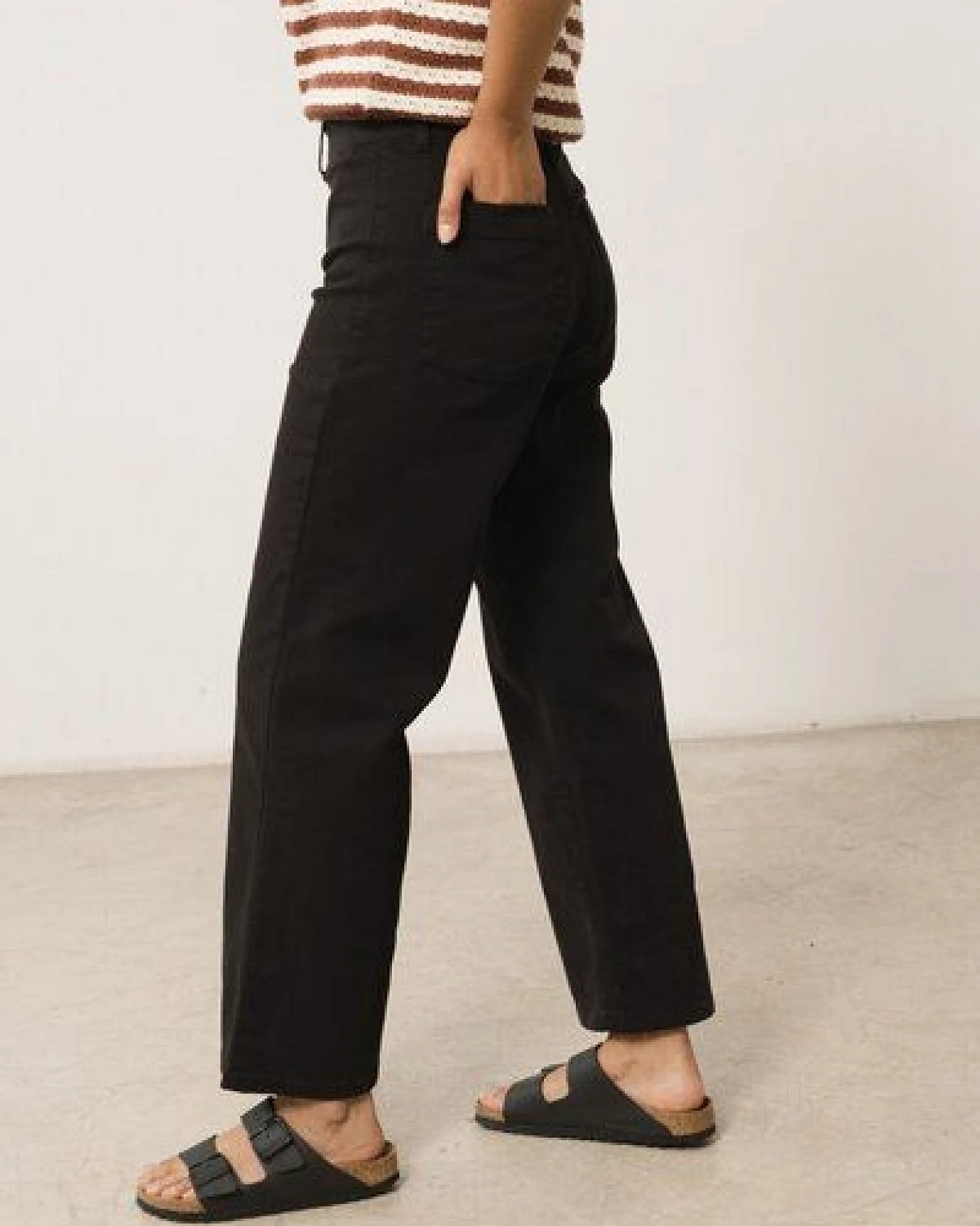 TIRALAHILACHA Hani Recycled Cotton Sailor Pants – Ansicht 2