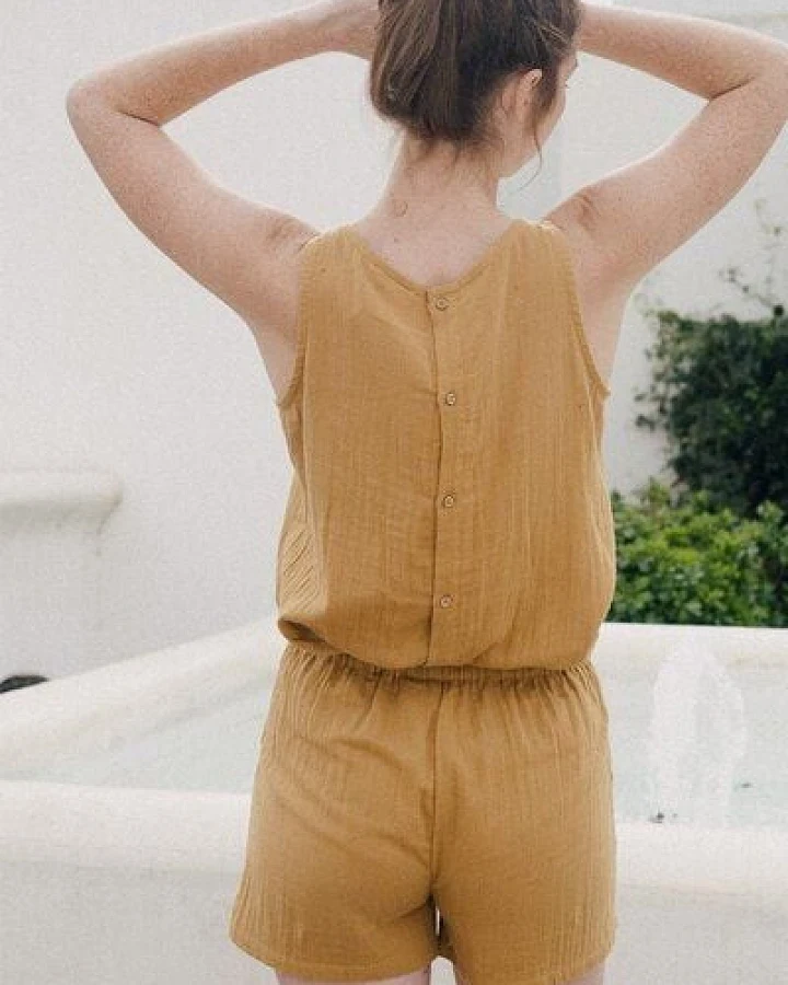 TIRALAHILACHA Ela pants in mustard