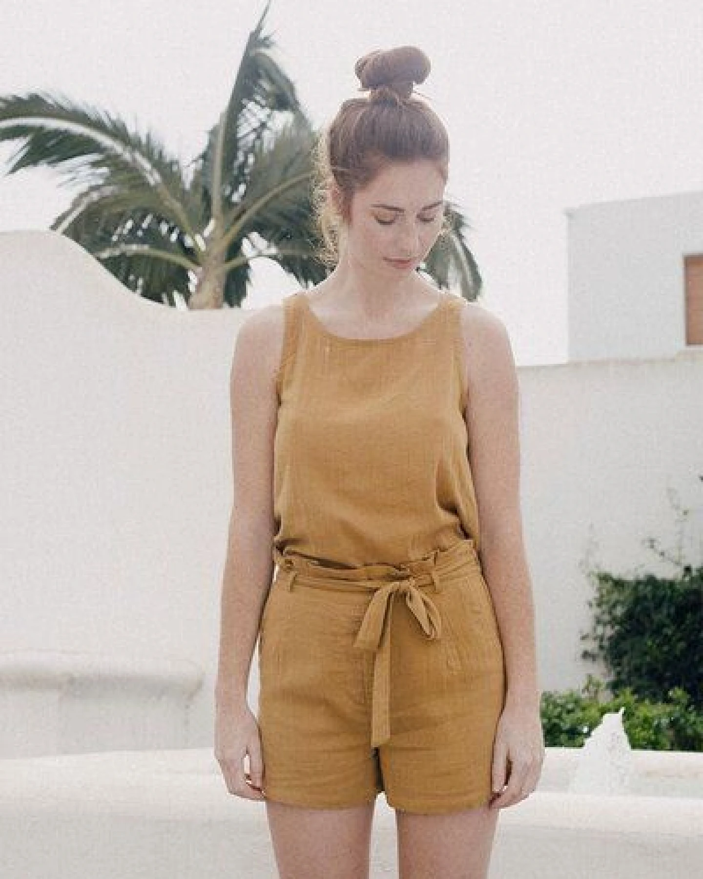 TIRALAHILACHA Ela pants in mustard – Ansicht 2