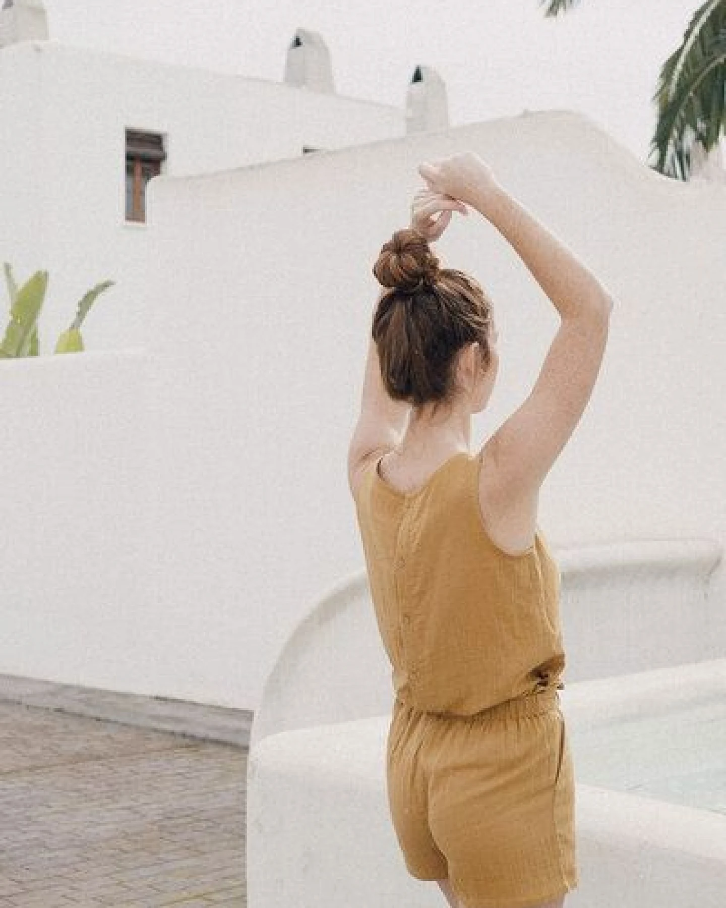 TIRALAHILACHA Ela pants in mustard – Ansicht 3