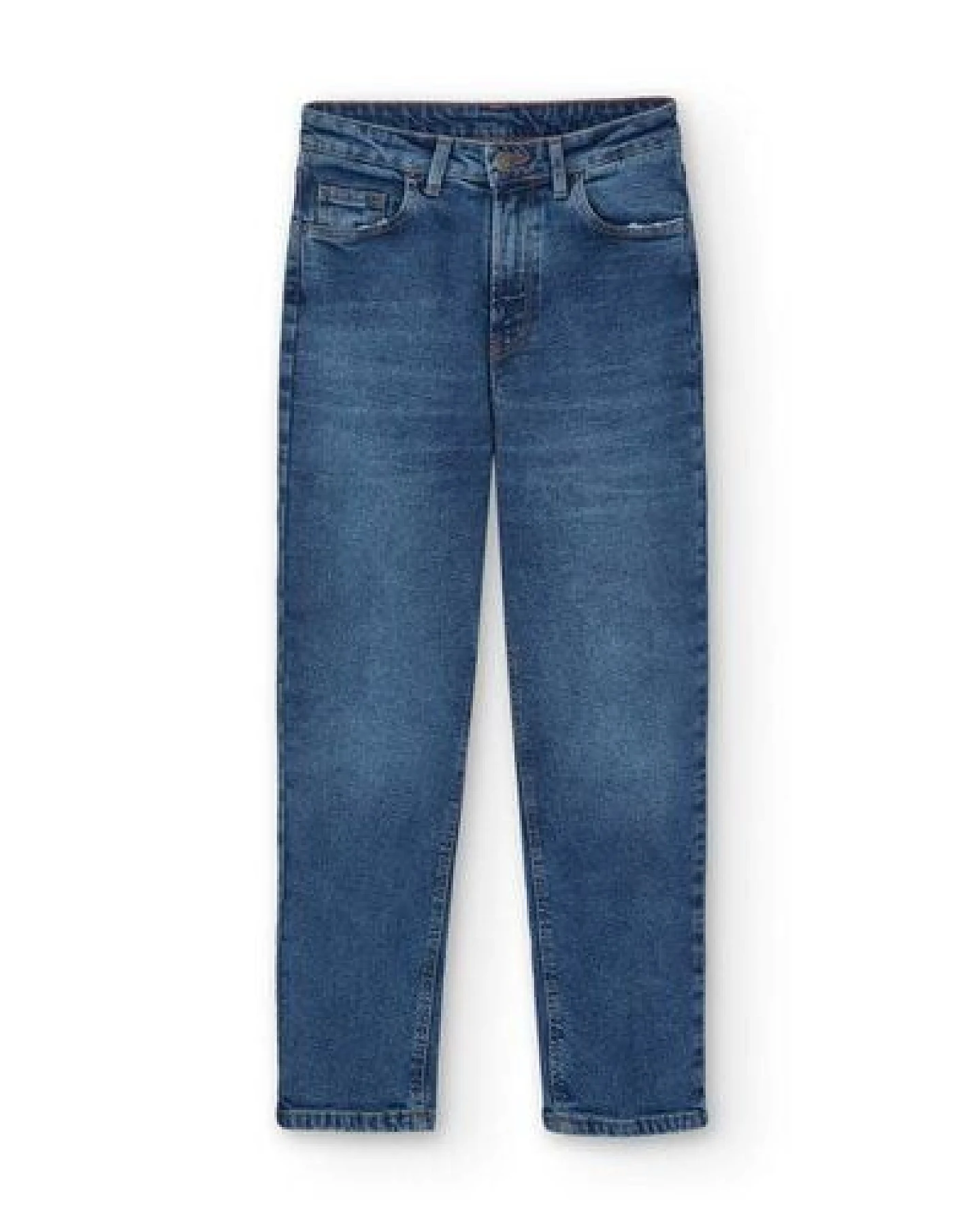 TIRALAHILACHA Gueda Momfit Denim Trousers washed blue – Ansicht 4