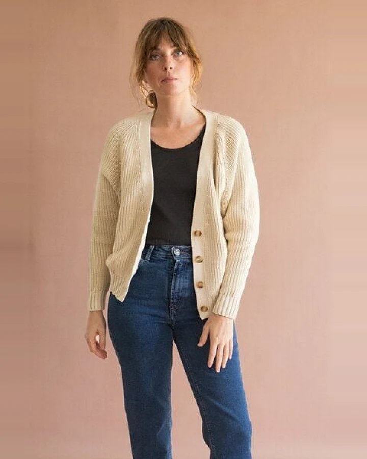 TIRALAHILACHA Gueda Momfit Denim Trousers vintage blue