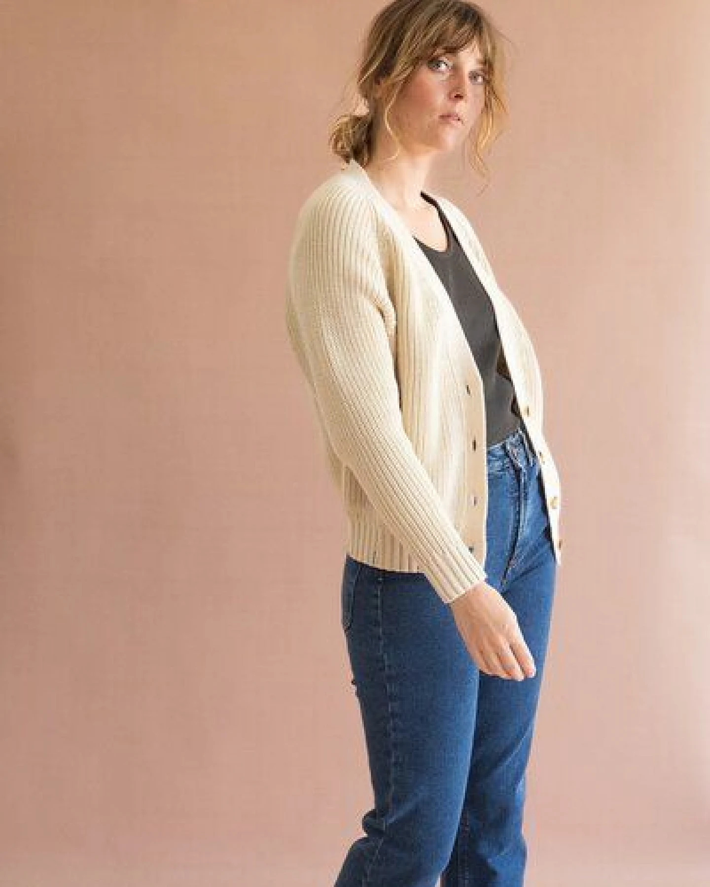 TIRALAHILACHA Gueda Momfit Denim Trousers vintage blue – Ansicht 2