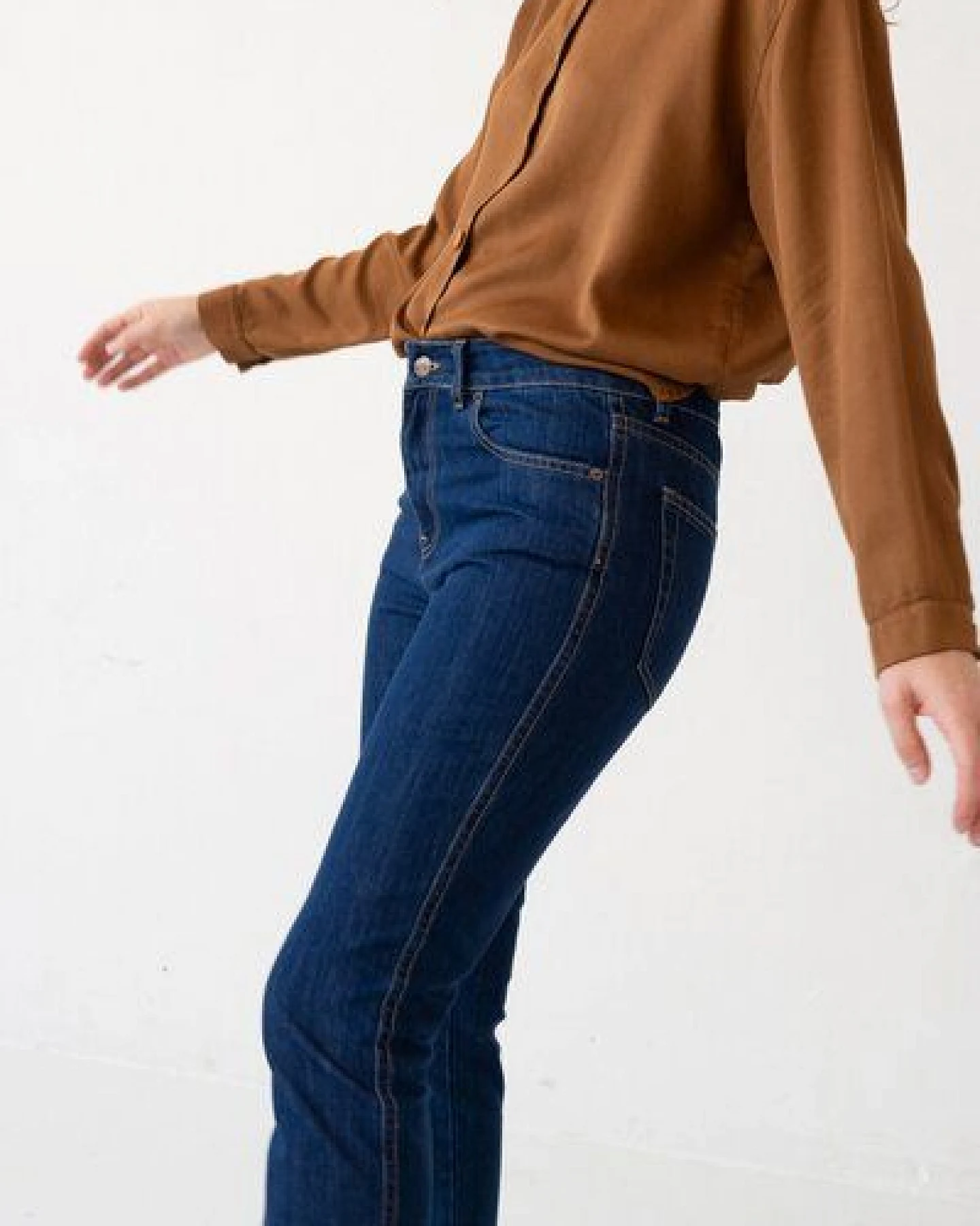 TIRALAHILACHA Heven Denim Dark in Blue – Ansicht 2