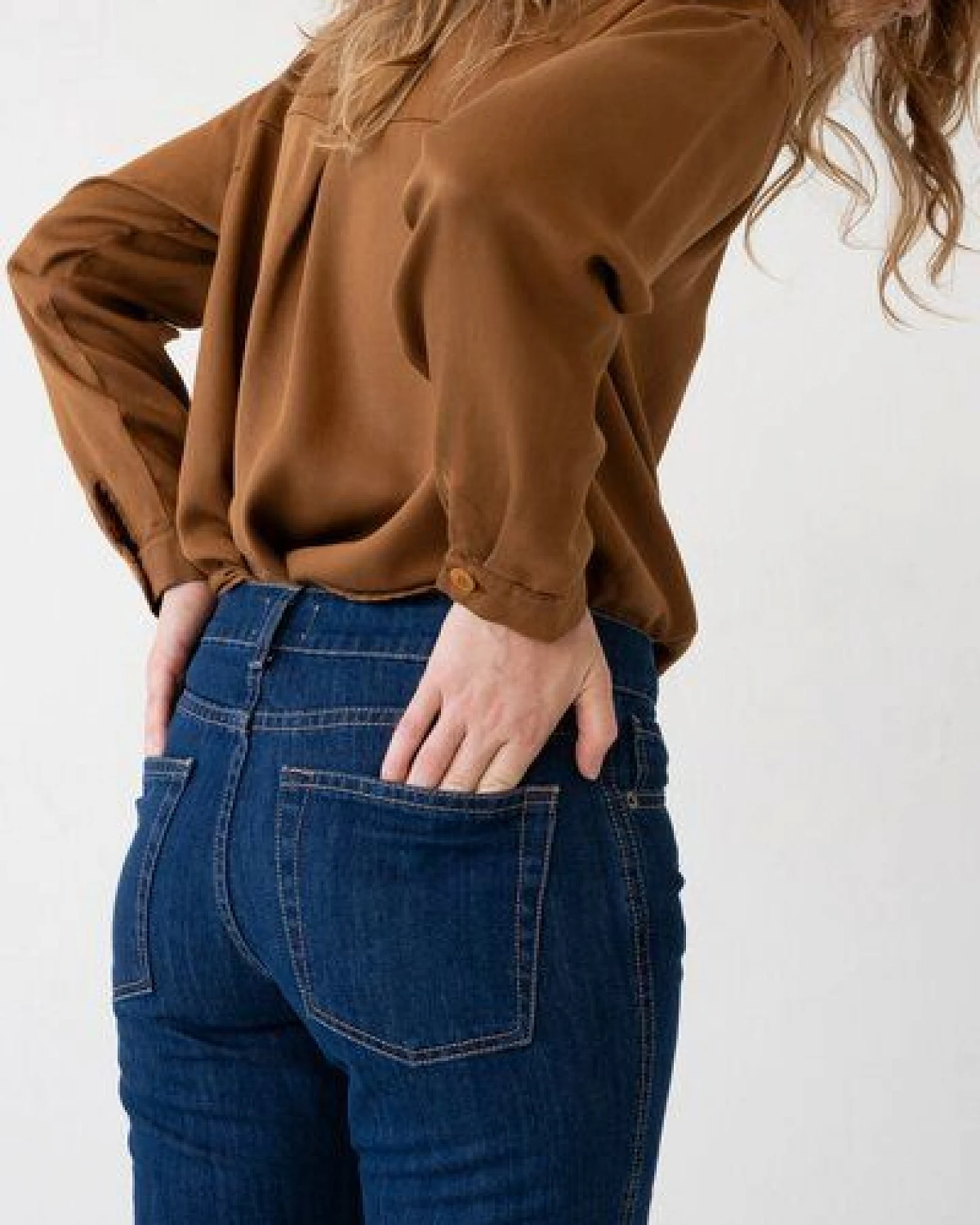 TIRALAHILACHA Heven Denim Dark in Blue – Ansicht 3