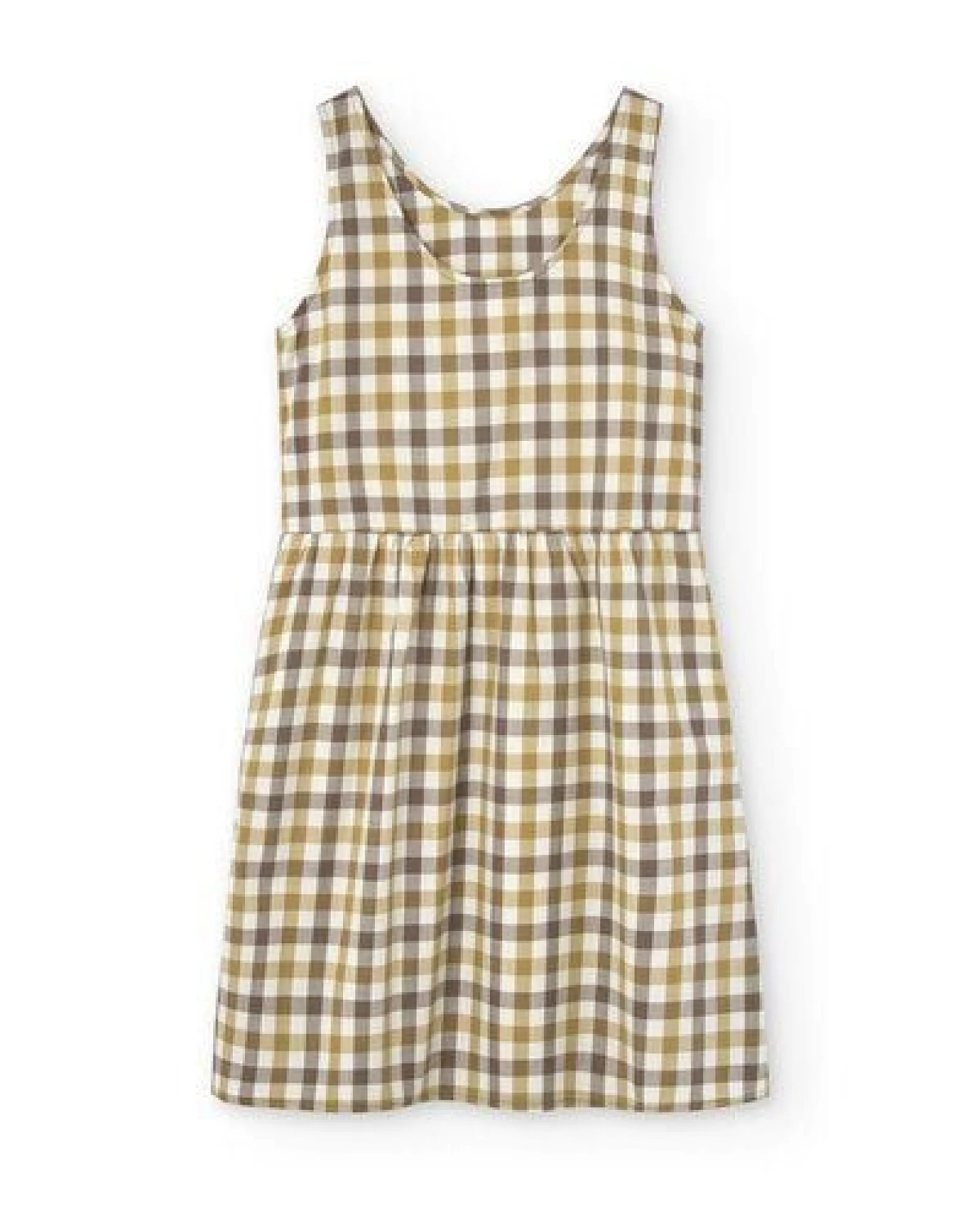 TIRALAHILACHA Hazel straps dress vichy print – Ansicht 4
