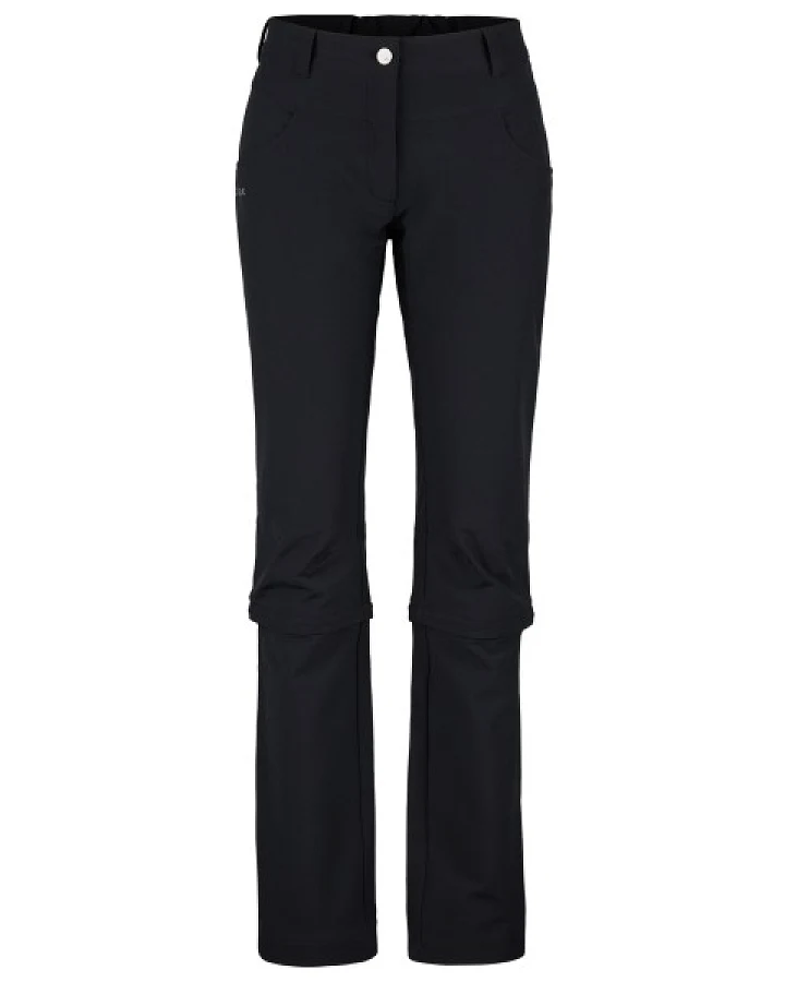 Vaude - Women's Itri Capri Zip Off Pants II - Trekkinghose Gr 34 schwarz