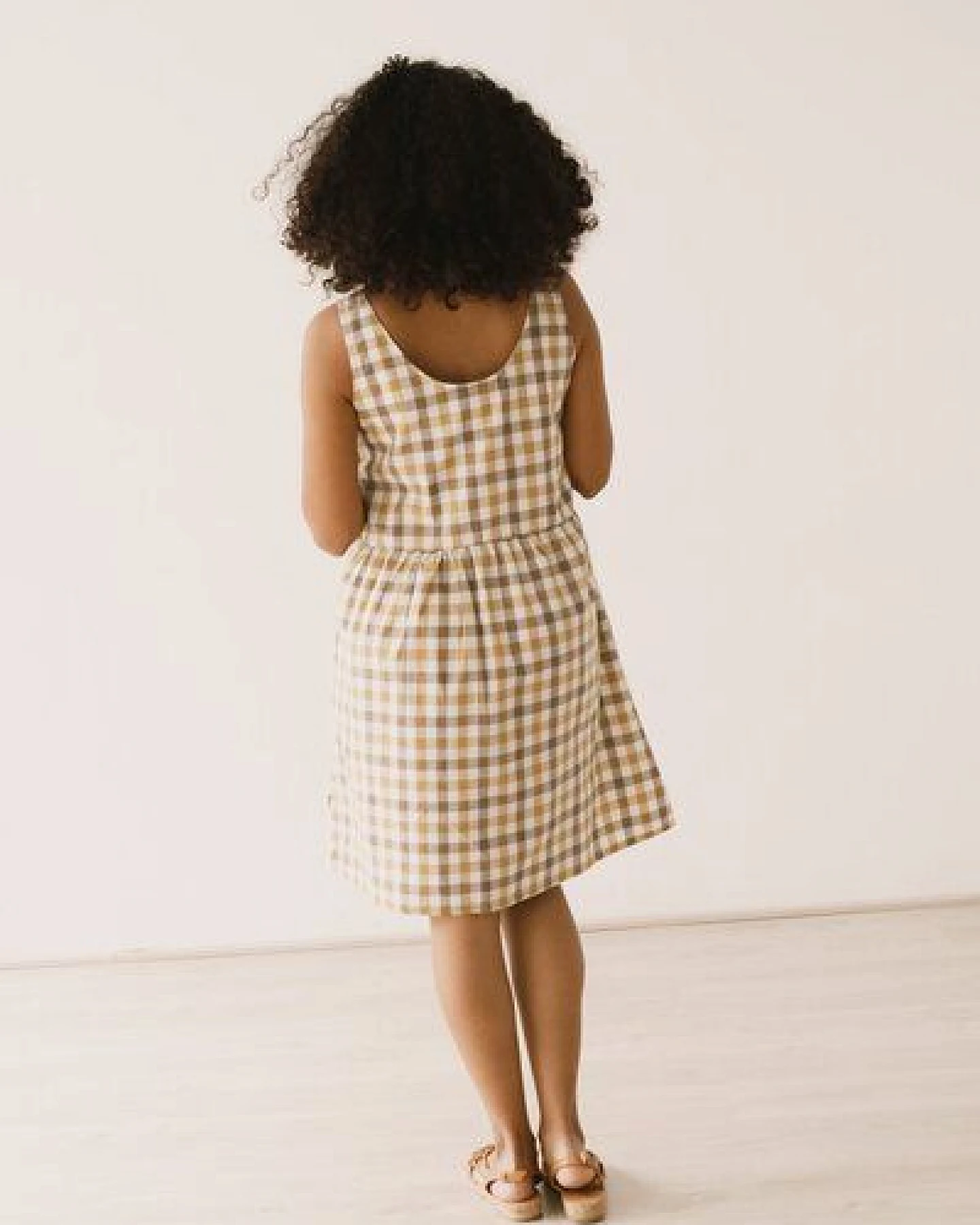 TIRALAHILACHA Hazel straps dress vichy print – Ansicht 2