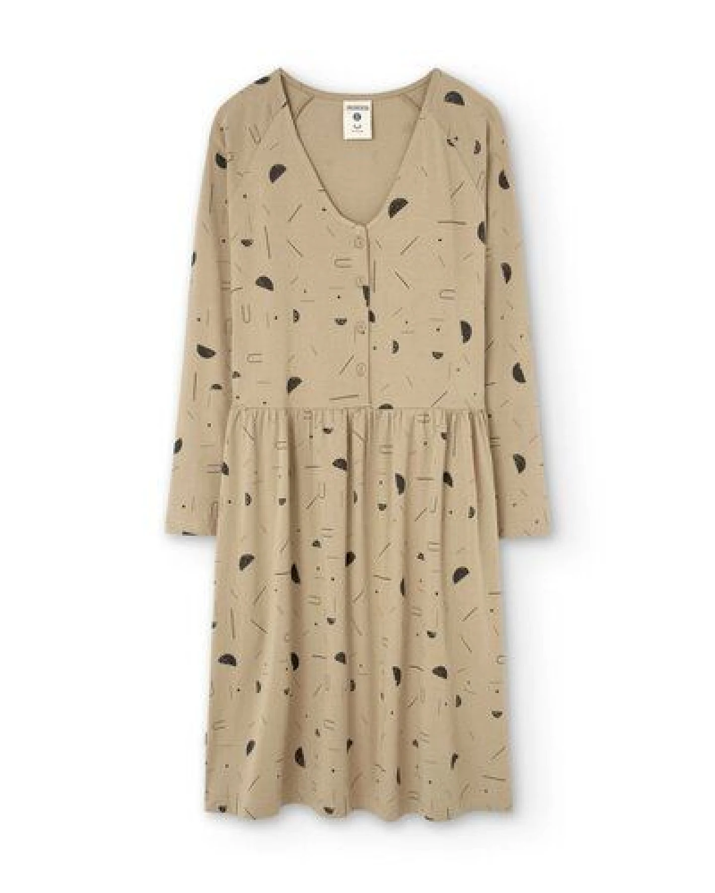 TIRALAHILACHA Giorgia dress with raglan sleeves – Ansicht 4