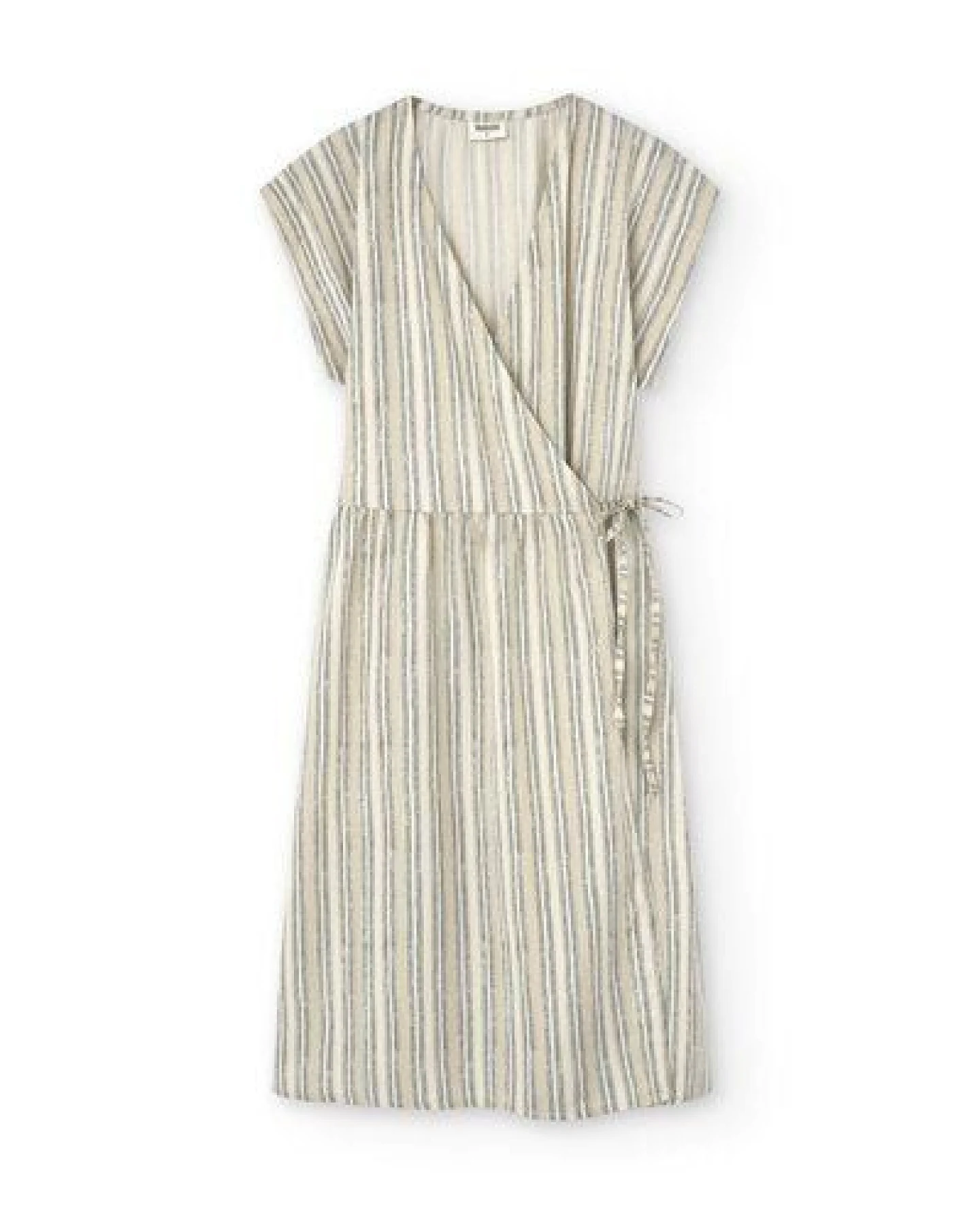 TIRALAHILACHA Hira Tencel wrap midi dress – Ansicht 4