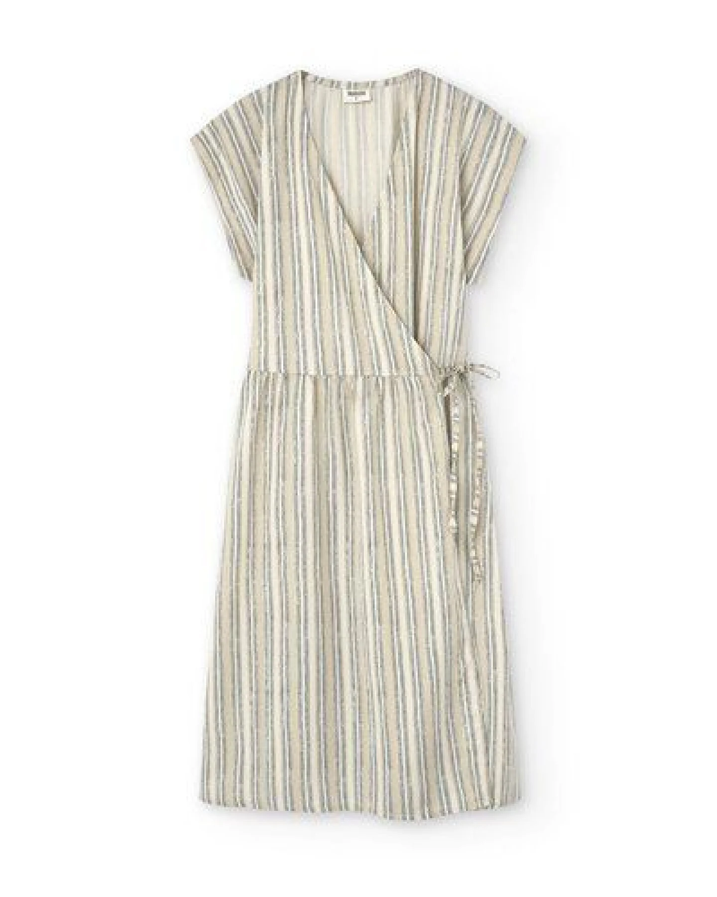 TIRALAHILACHA Hira Tencel wrap midi dress – Ansicht 4